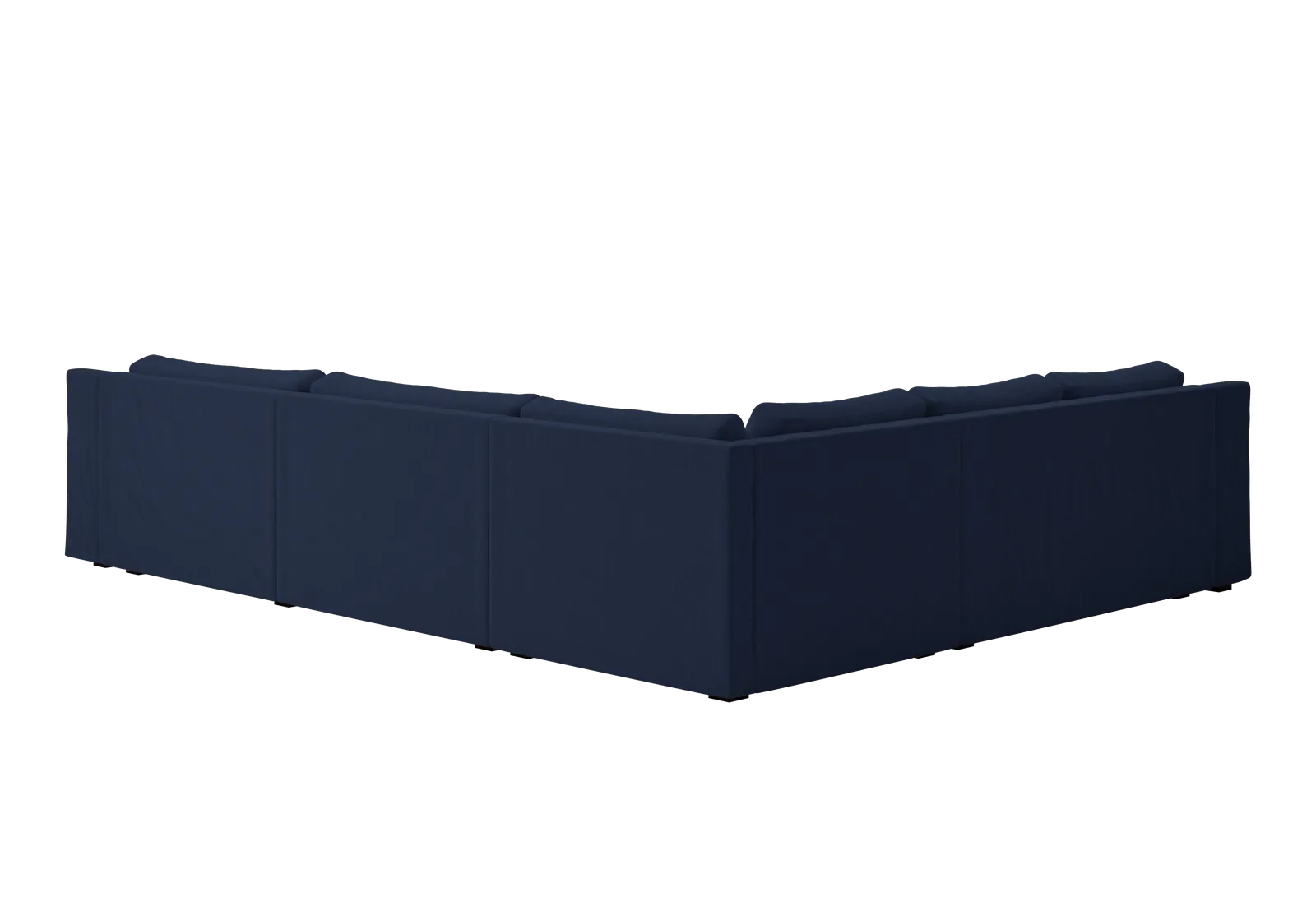 The Elevate Reversible L Sectional in Upcycled Poly