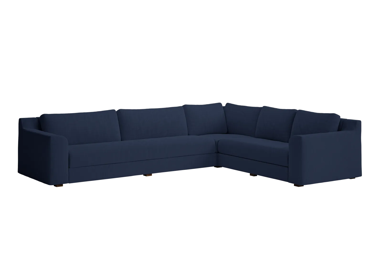 The Elevate Reversible L Sectional in Upcycled Poly