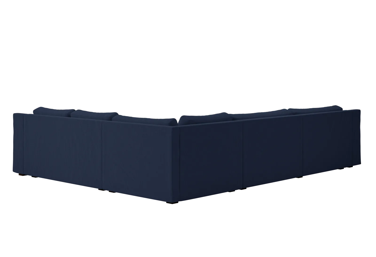 The Elevate Reversible L Sectional in Upcycled Poly