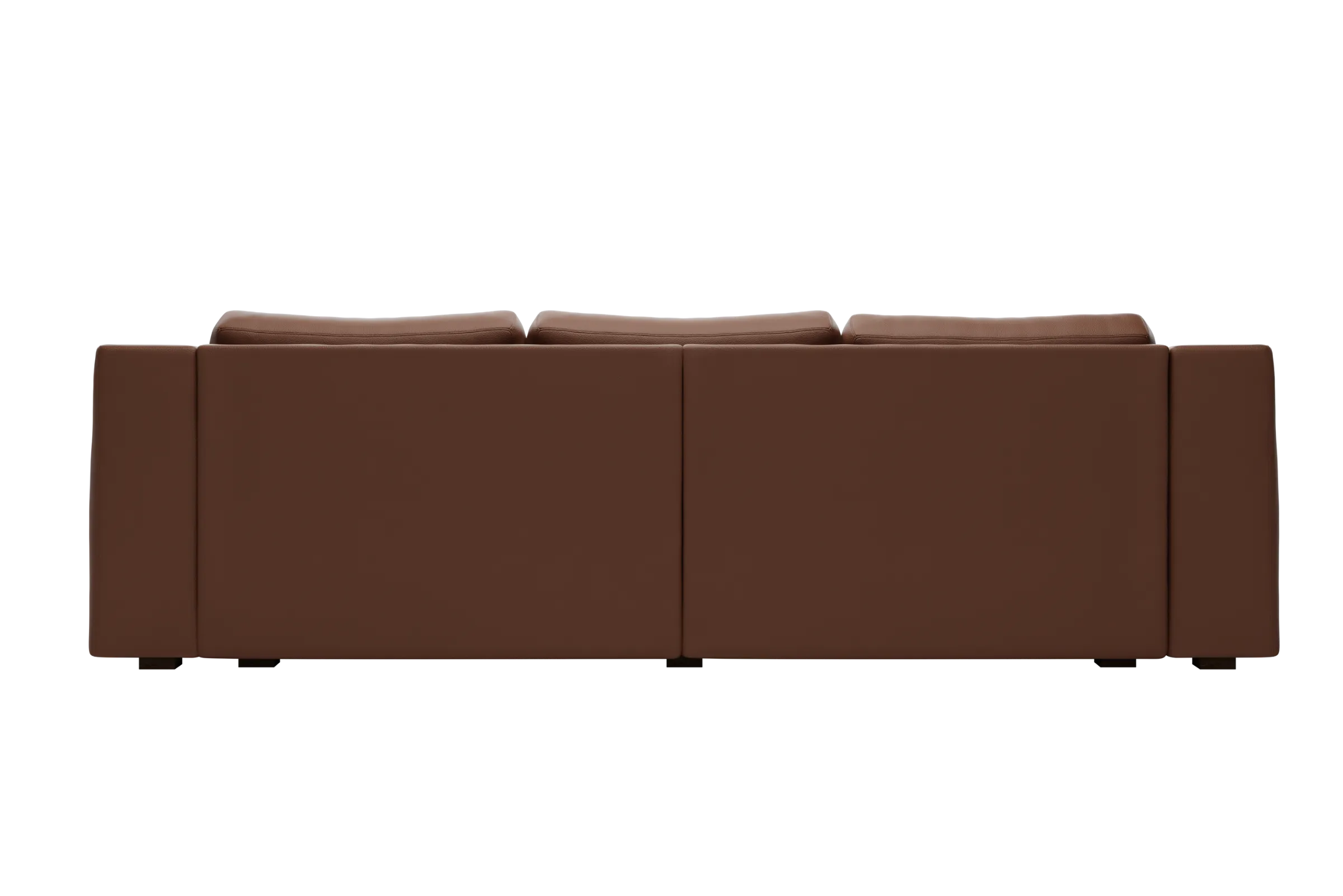 The Elevate Sectional in Cactus Leather