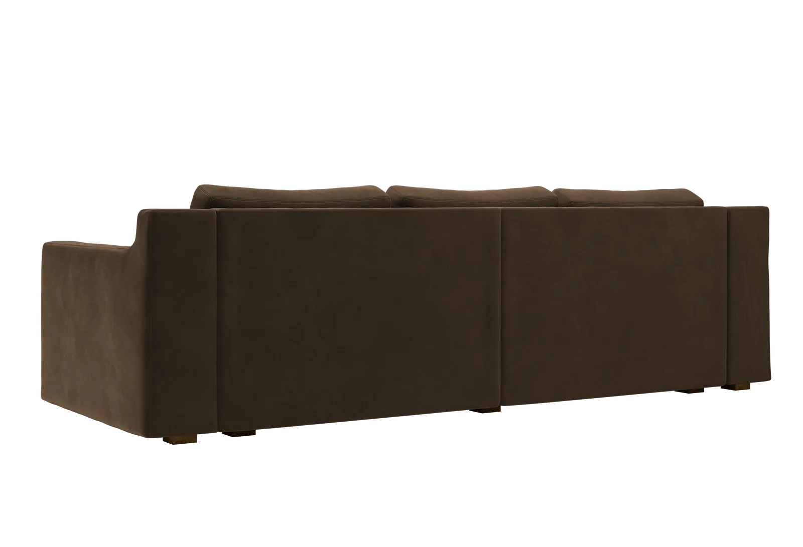 The Elevate Sectional in Recycled Velvet