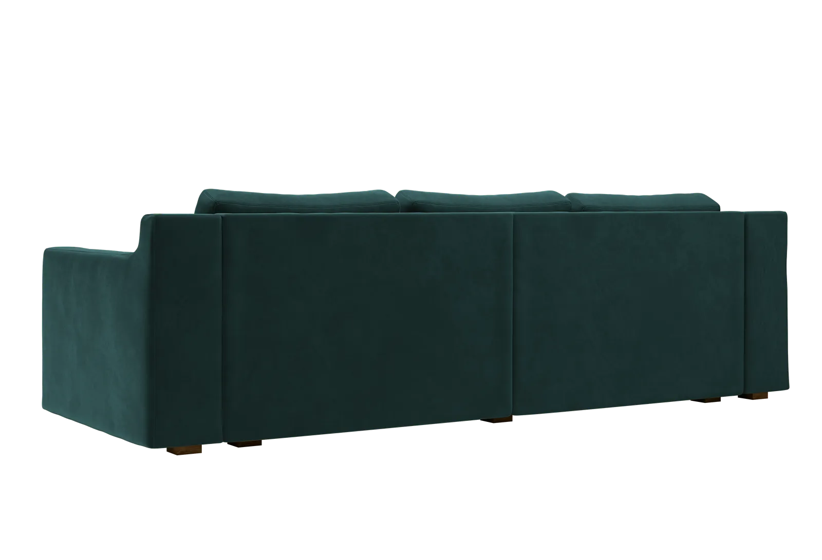 The Elevate Sectional in Recycled Velvet