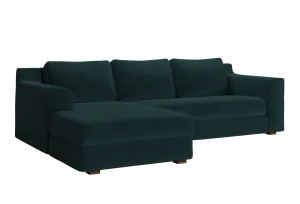 The Elevate Sectional in Recycled Velvet
