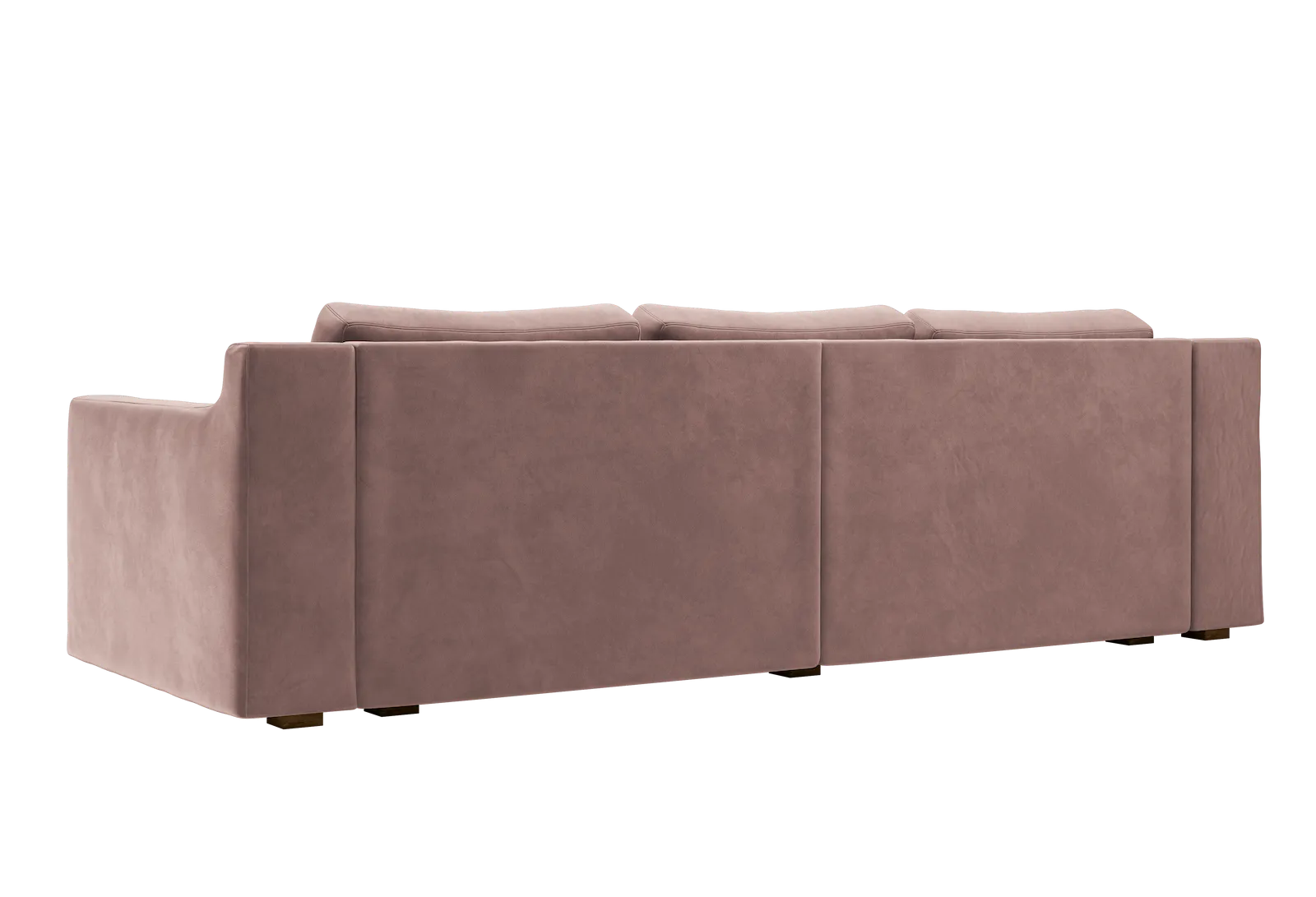 The Elevate Sectional in Recycled Velvet