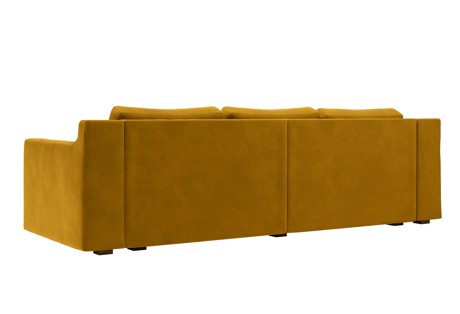 The Elevate Sectional in Recycled Velvet