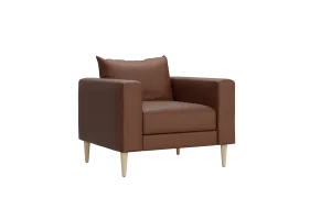 The Essential Club Chair in Cactus Leather