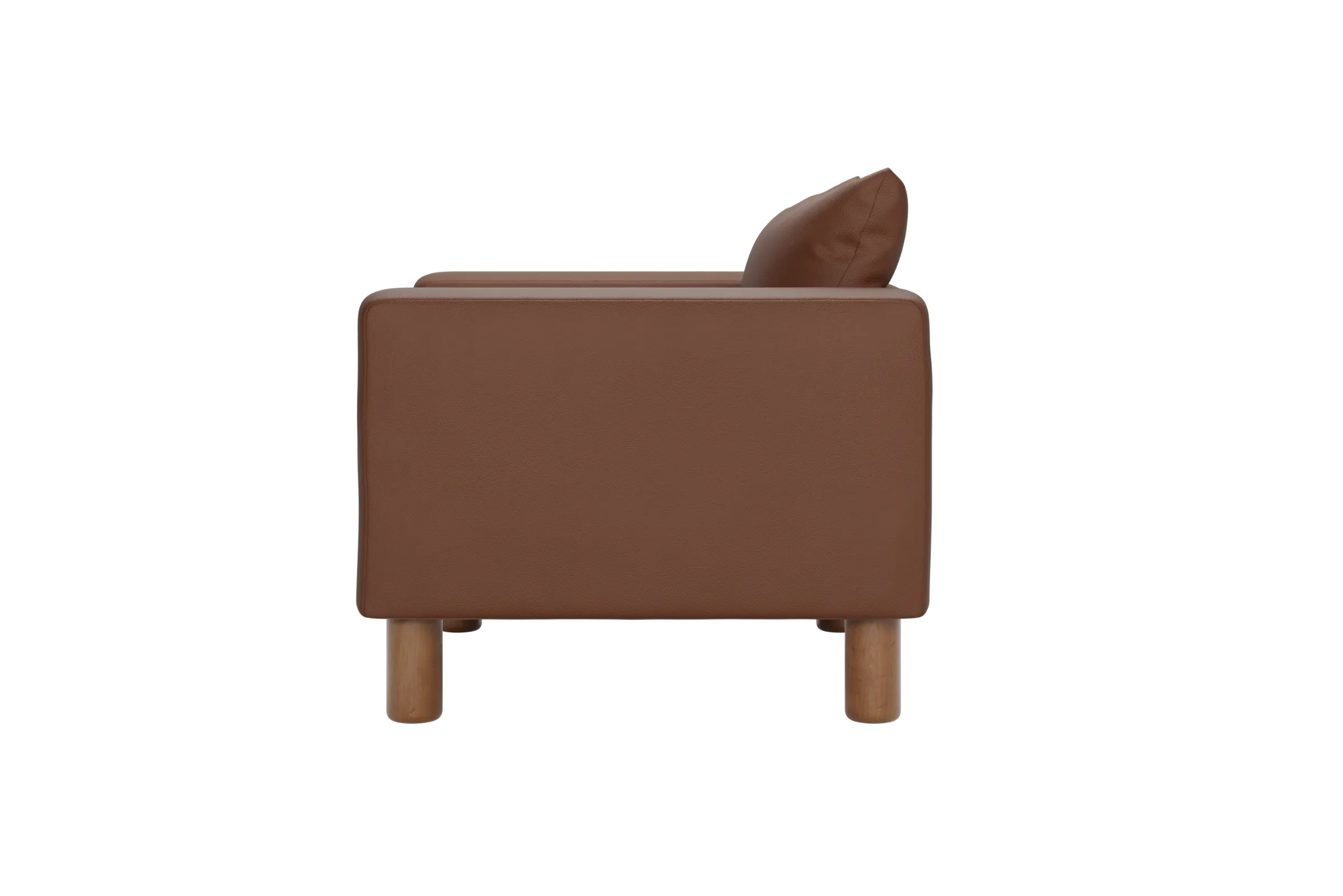 The Essential Club Chair in Cactus Leather