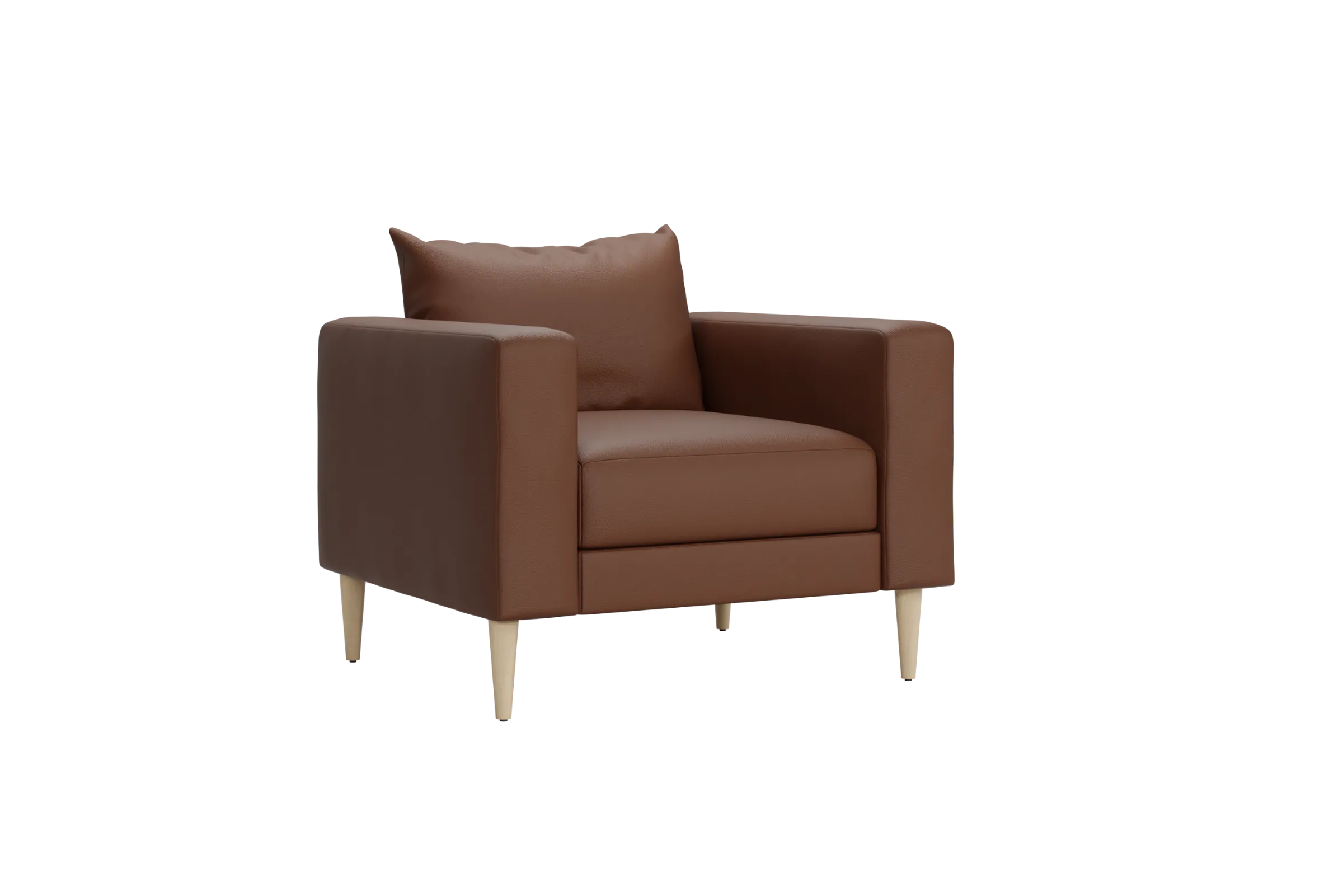 The Essential Club Chair in Cactus Leather