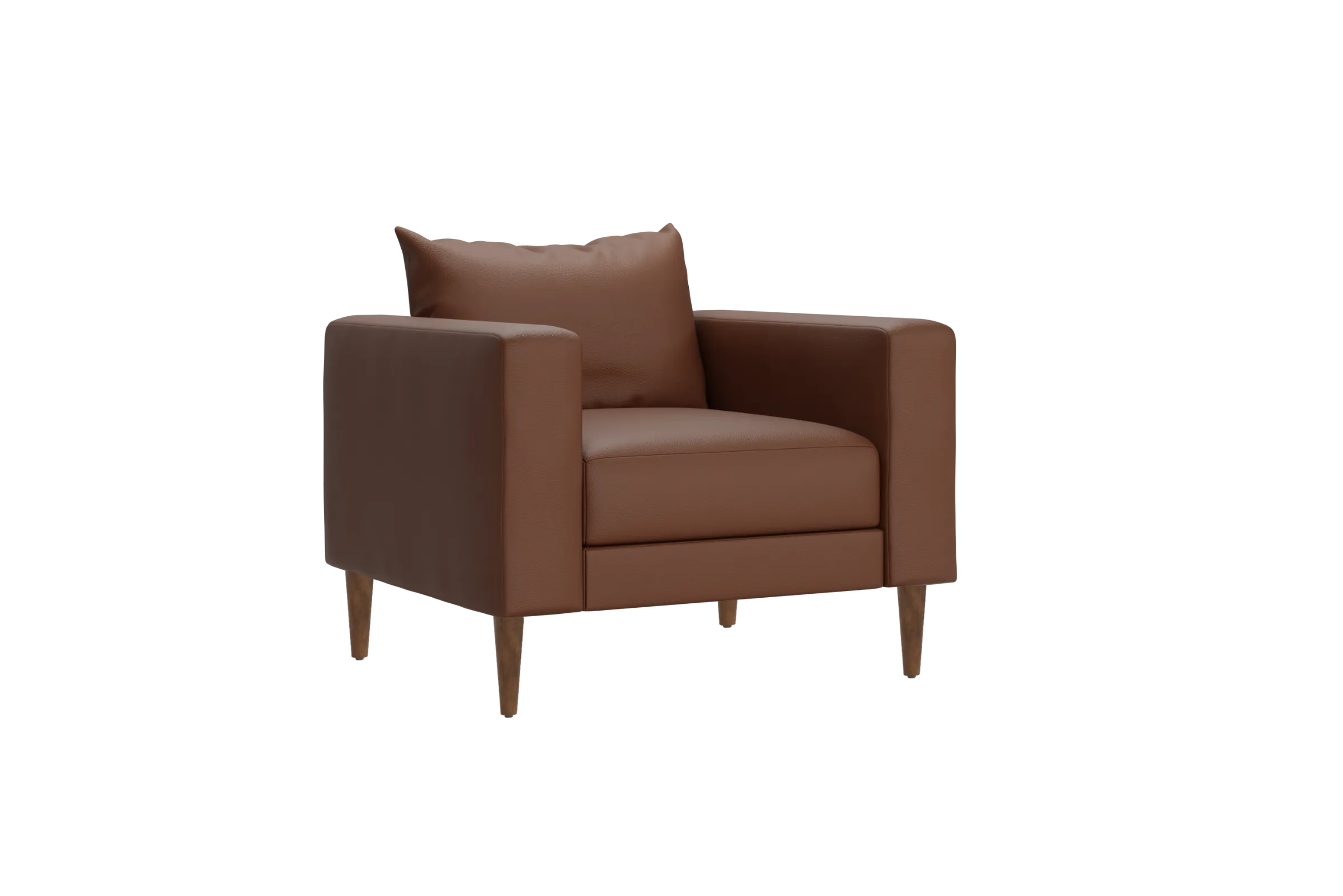 The Essential Club Chair in Cactus Leather