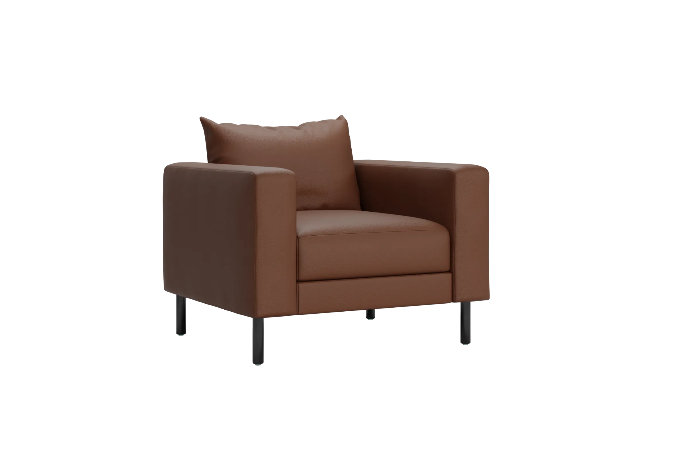 The Essential Club Chair in Cactus Leather