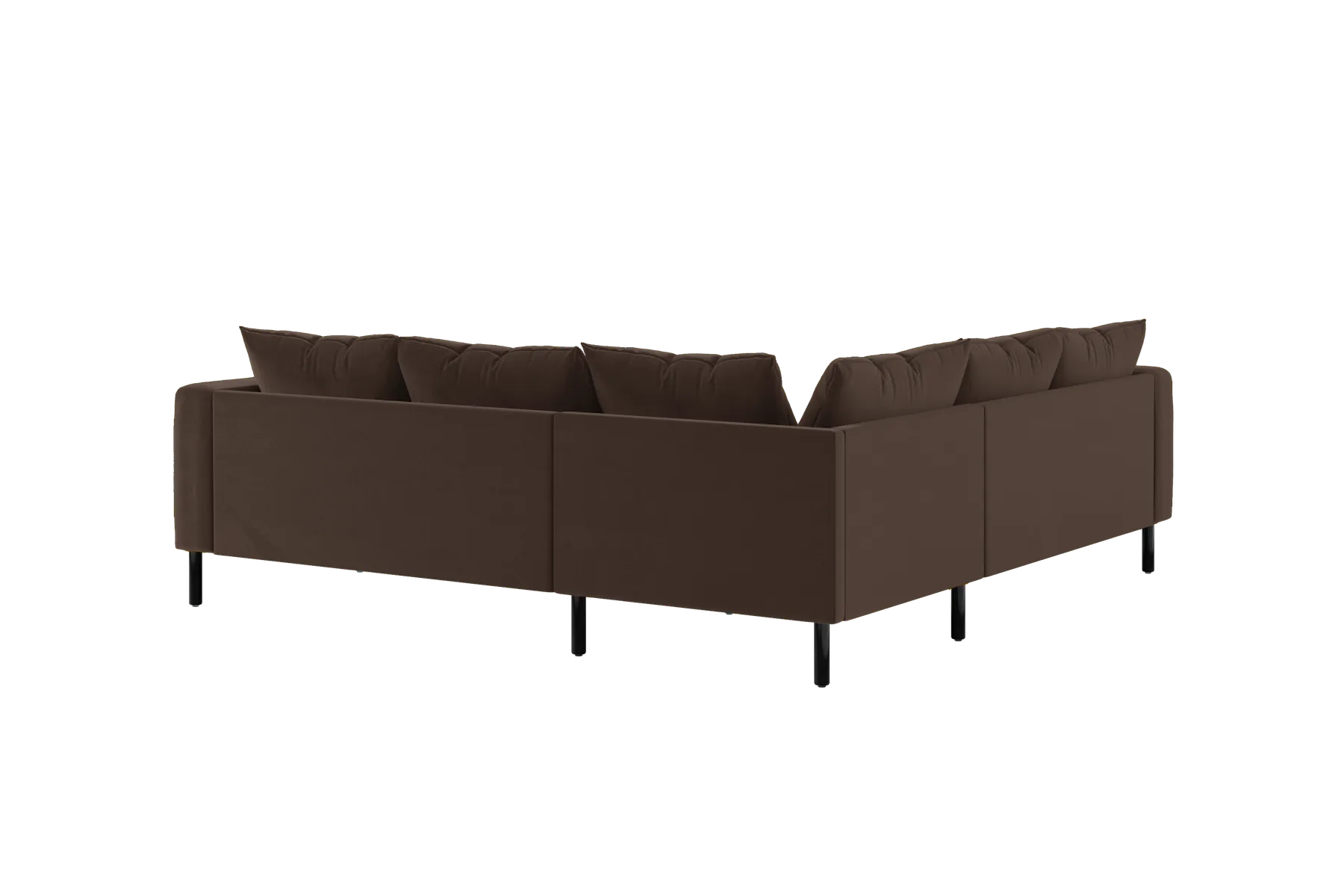 The Essential Corner Sectional (5 Seat) in Recycled Velvet