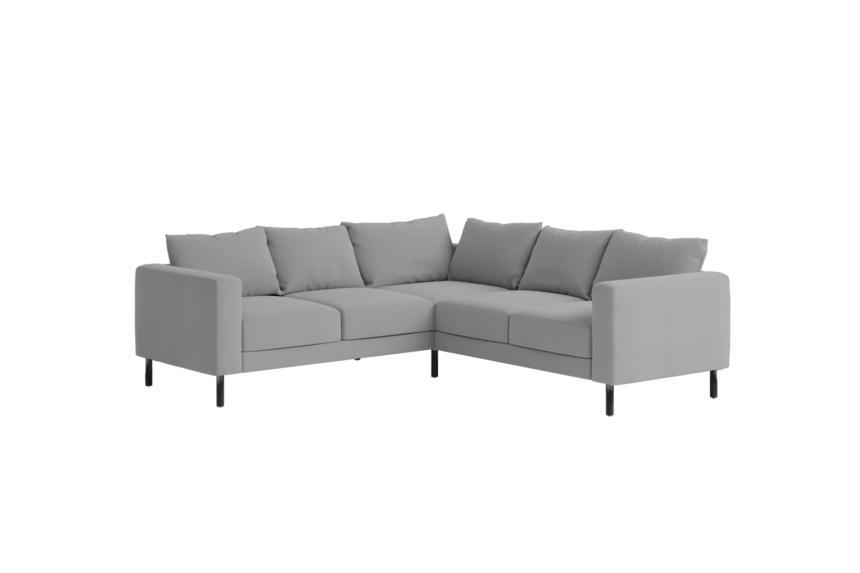 The Essential Corner Sectional (5 Seat) in Recycled Velvet