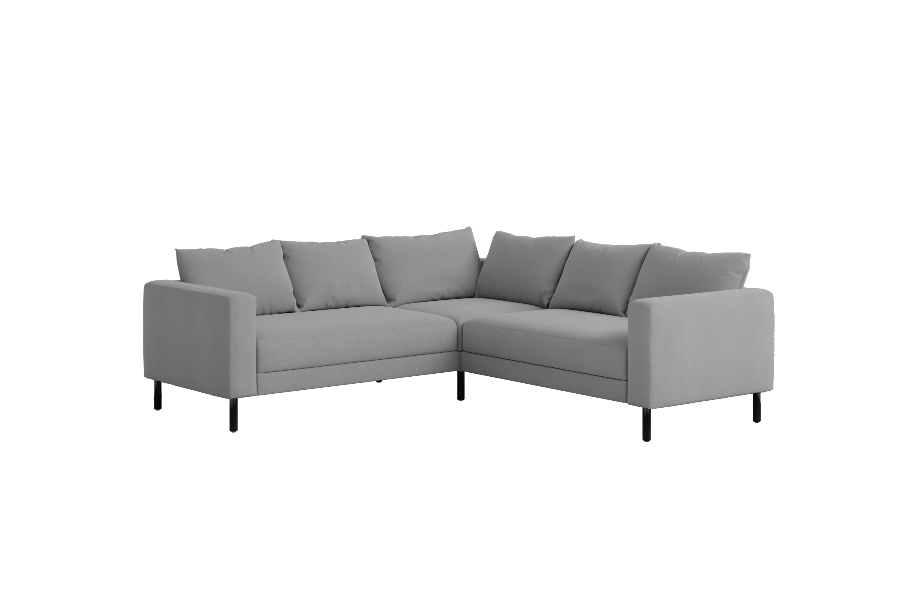 The Essential Corner Sectional (5 Seat) in Recycled Velvet