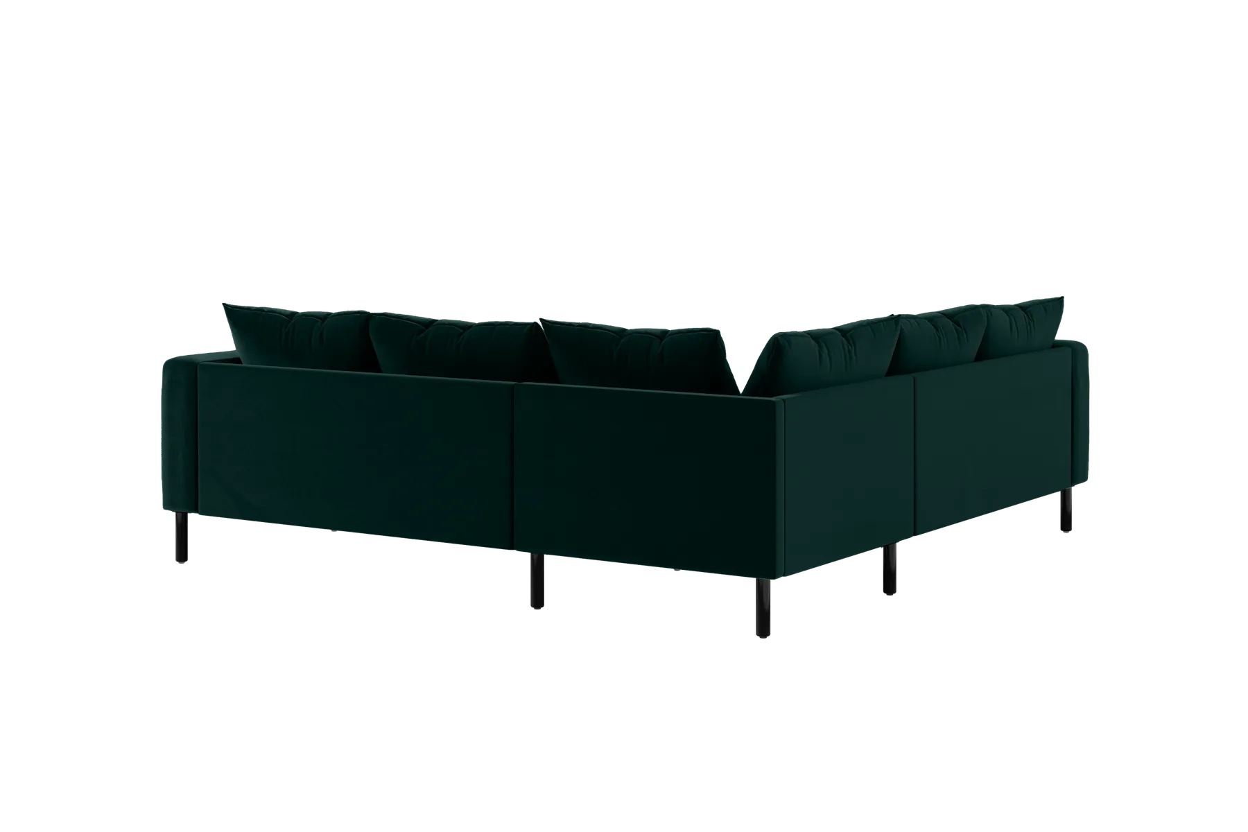 The Essential Corner Sectional (5 Seat) in Recycled Velvet