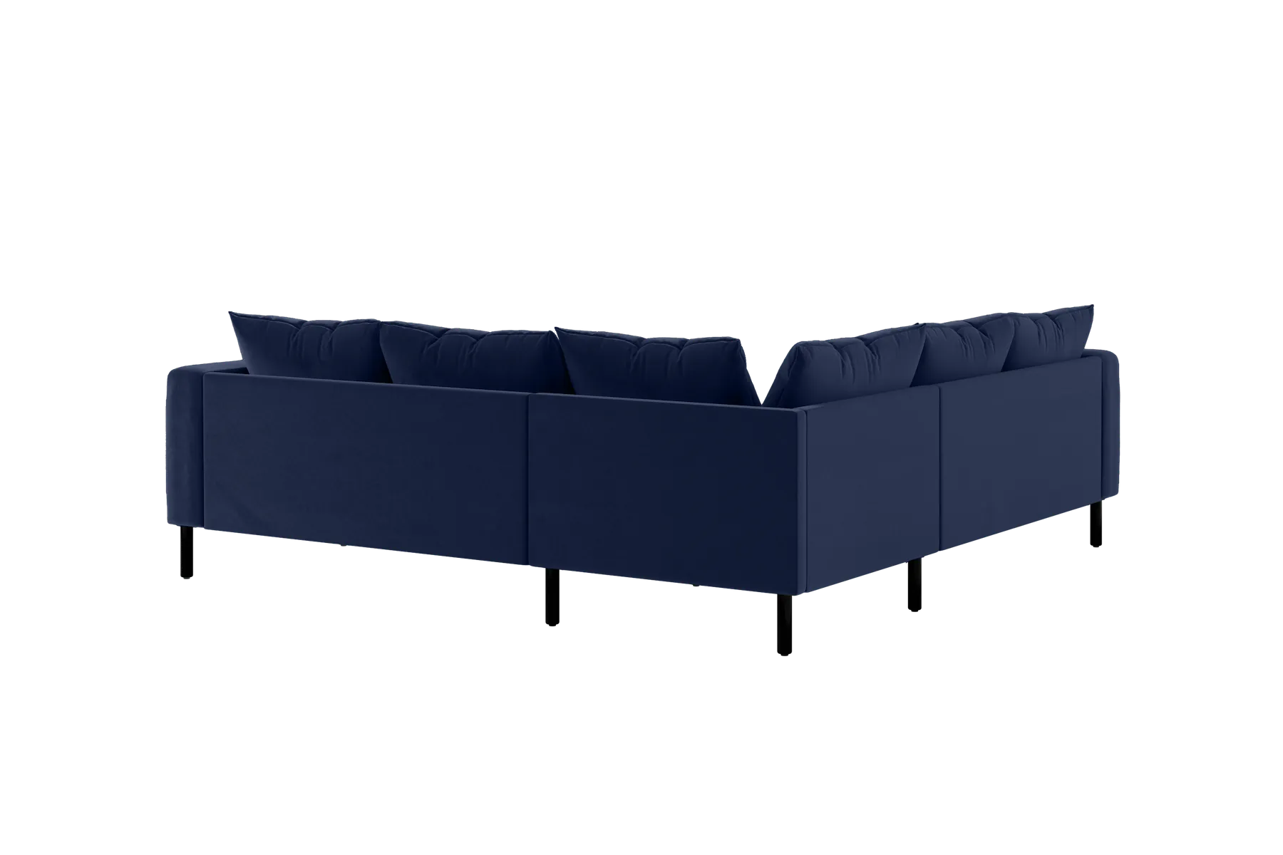 The Essential Corner Sectional (5 Seat) in Recycled Velvet