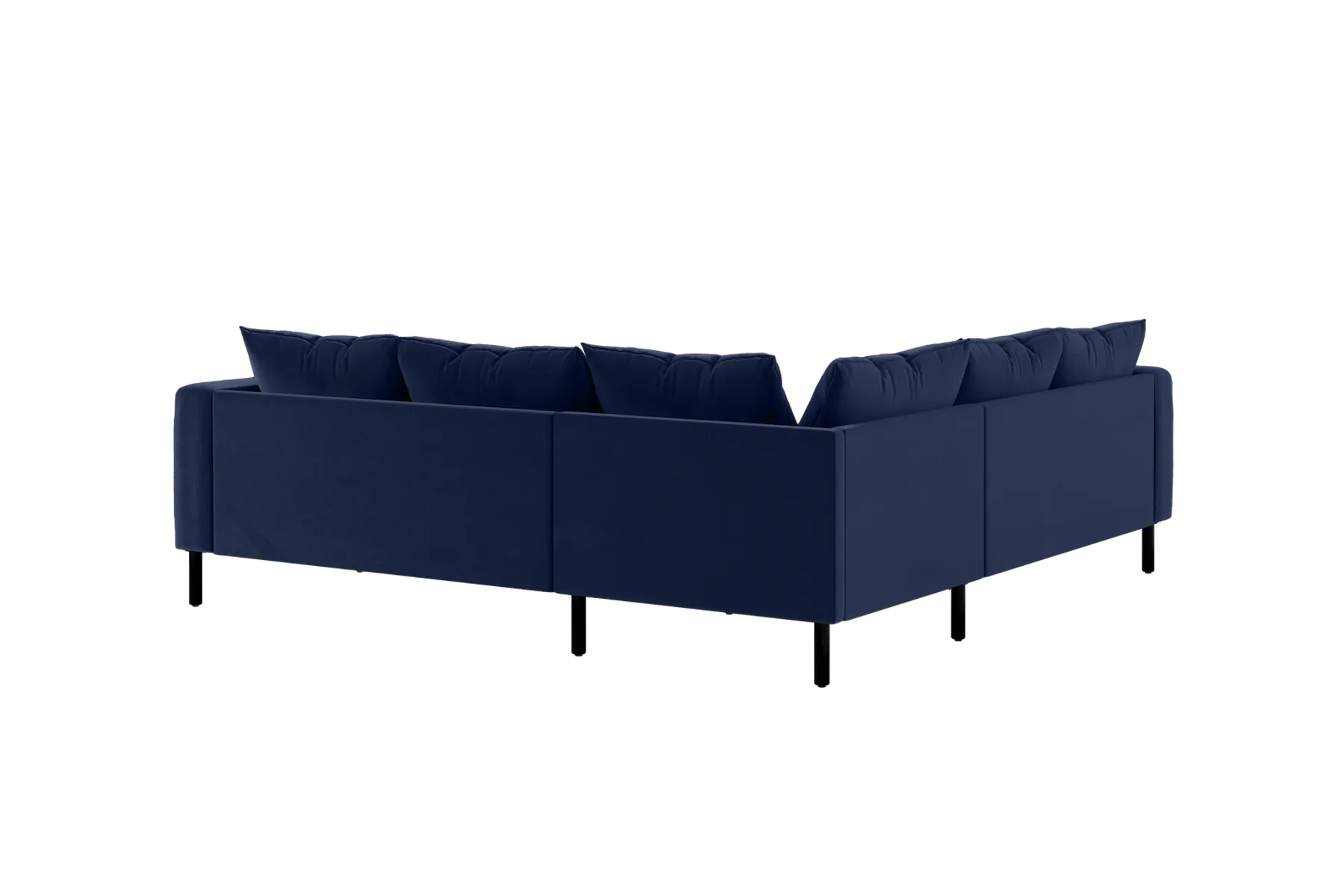 The Essential Corner Sectional (5 Seat) in Recycled Velvet