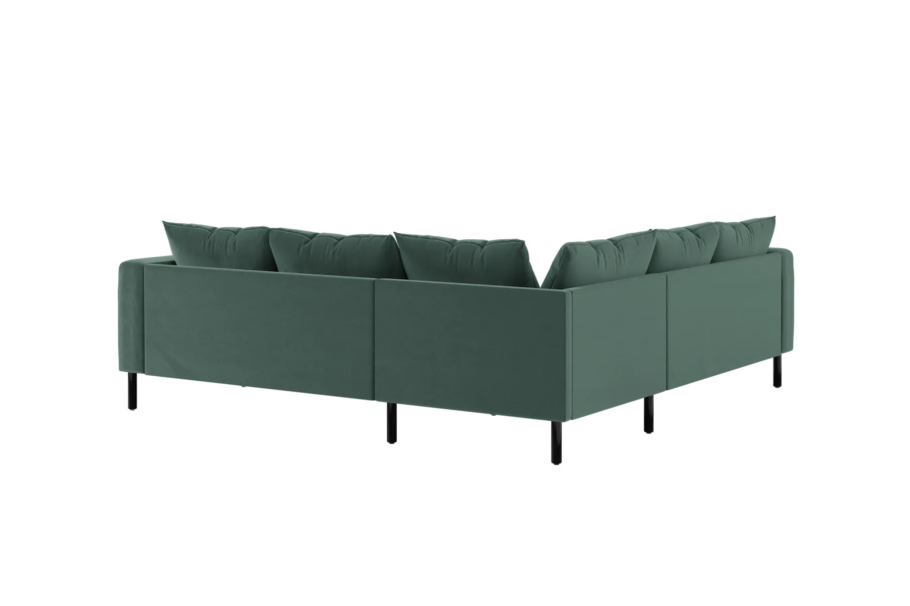 The Essential Corner Sectional (5 Seat) in Recycled Velvet