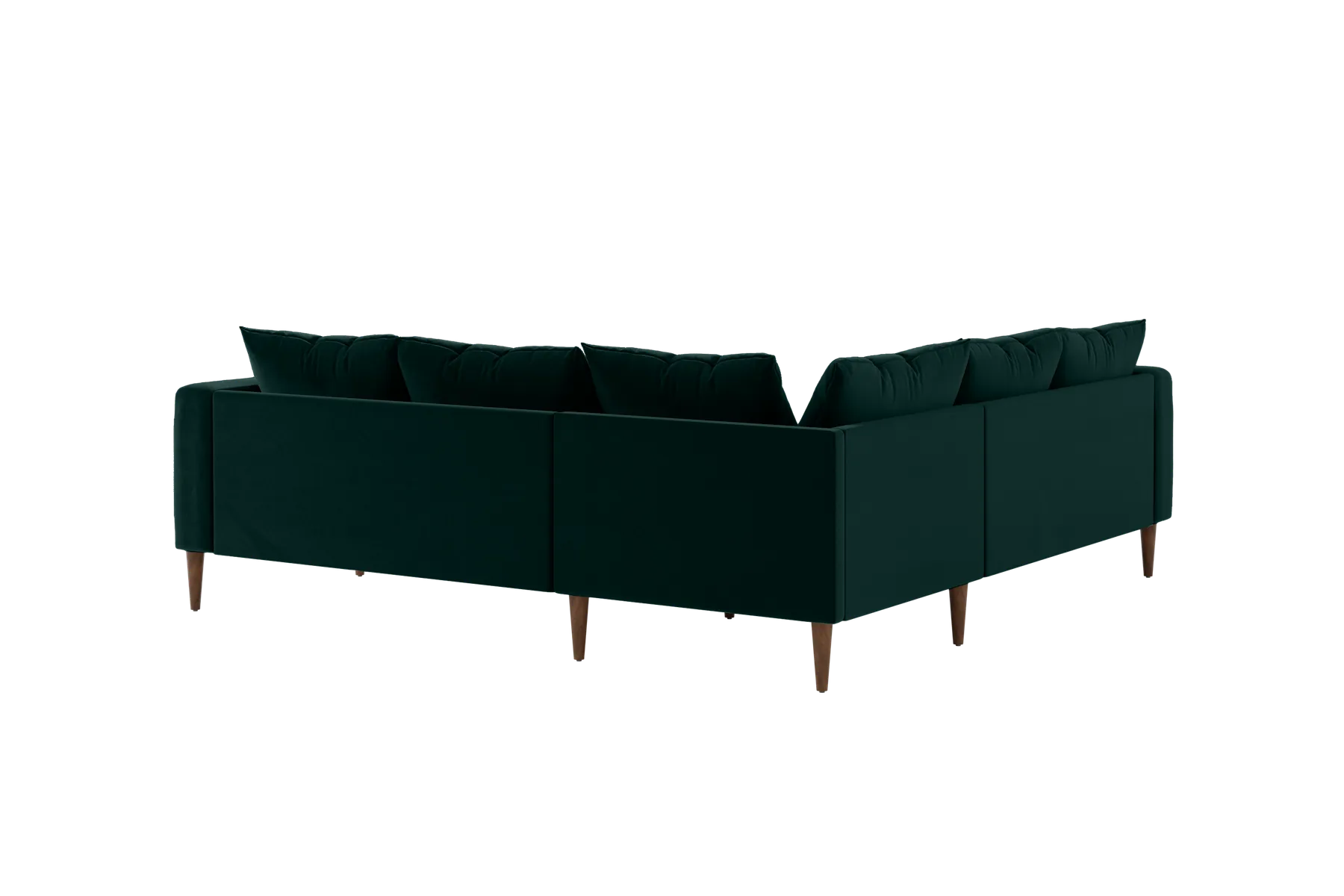 The Essential Corner Sectional (5 Seat) in Recycled Velvet