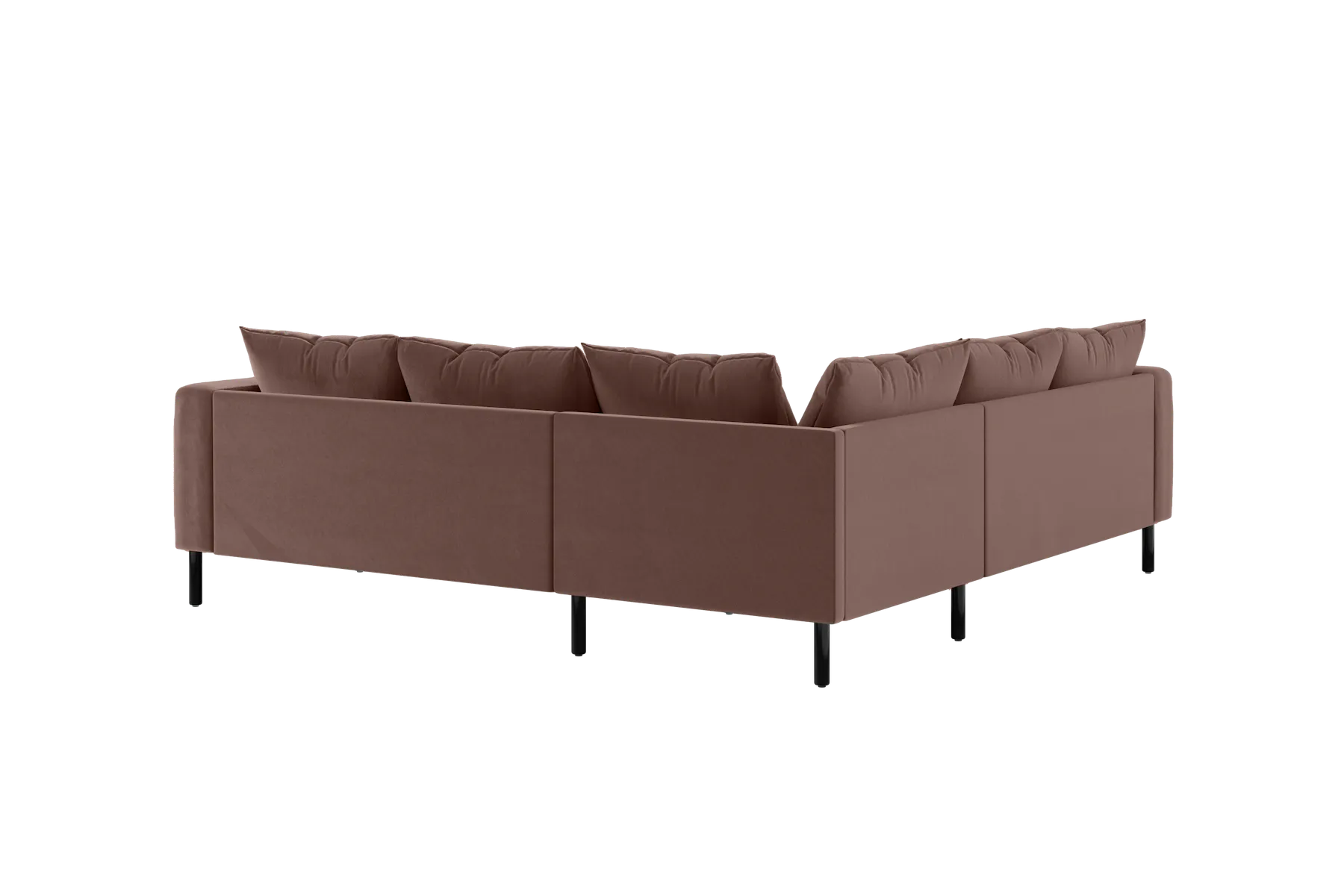 The Essential Corner Sectional (5 Seat) in Recycled Velvet