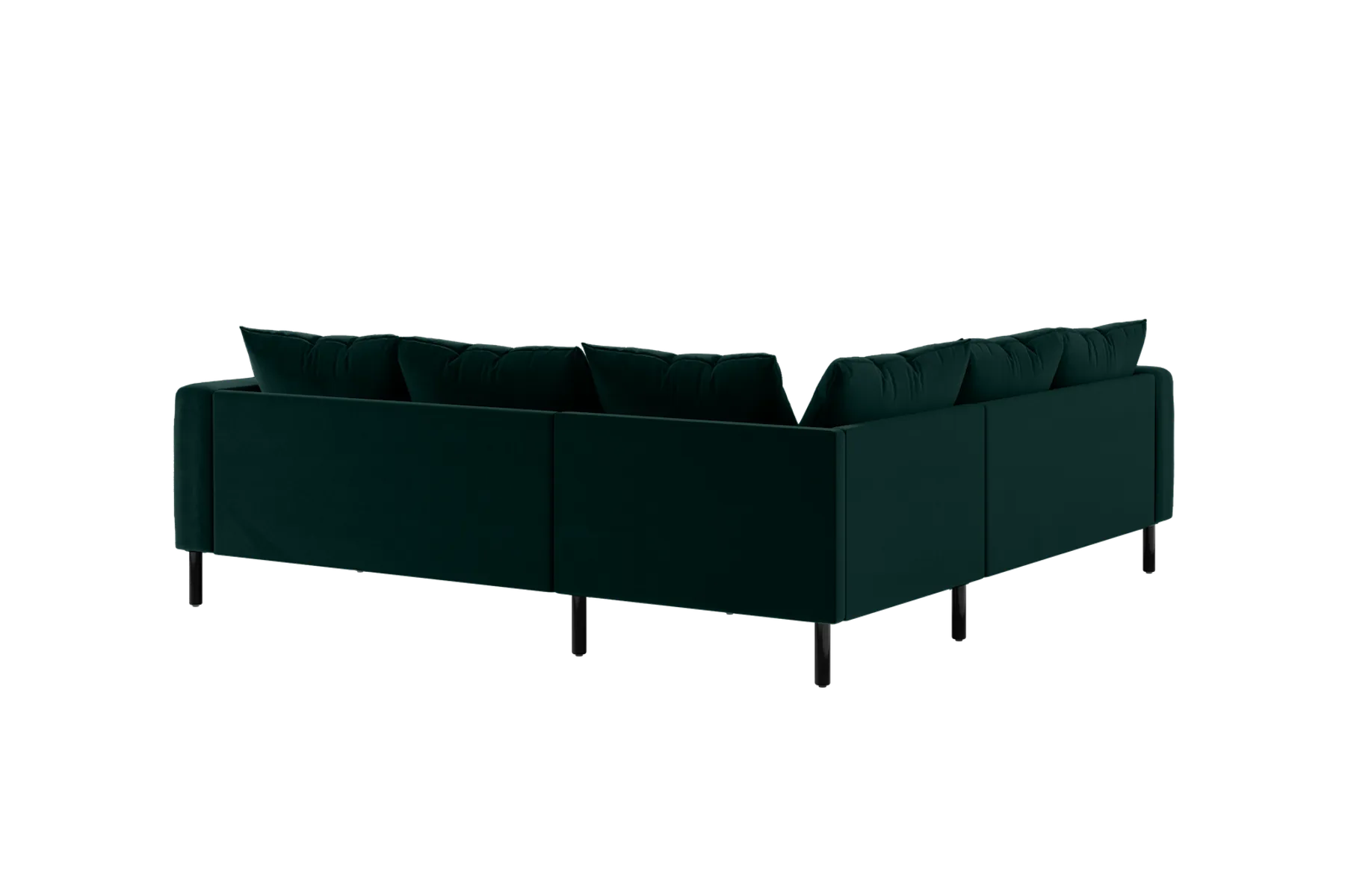 The Essential Corner Sectional (5 Seat) in Recycled Velvet