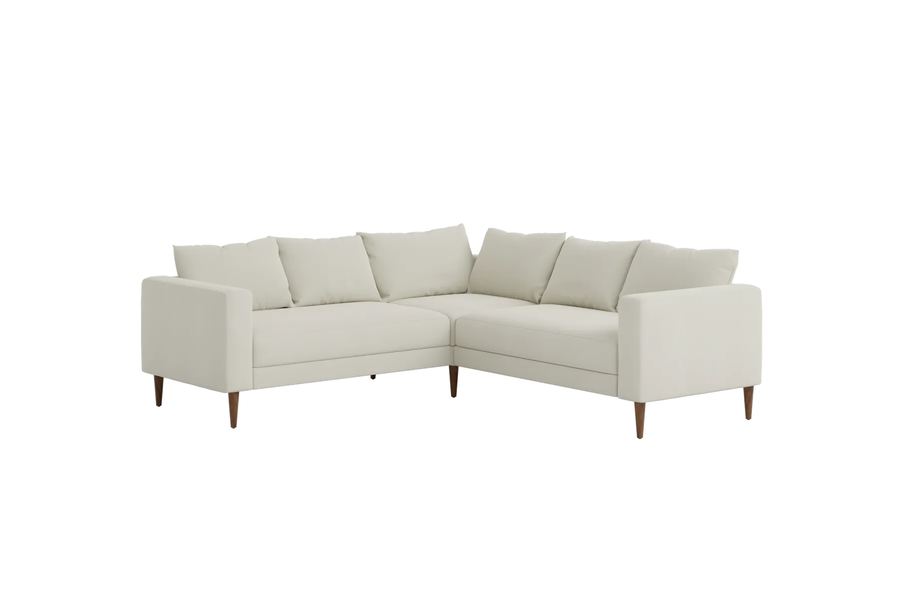 The Essential Corner Sectional (5 Seat) in Upcycled Poly