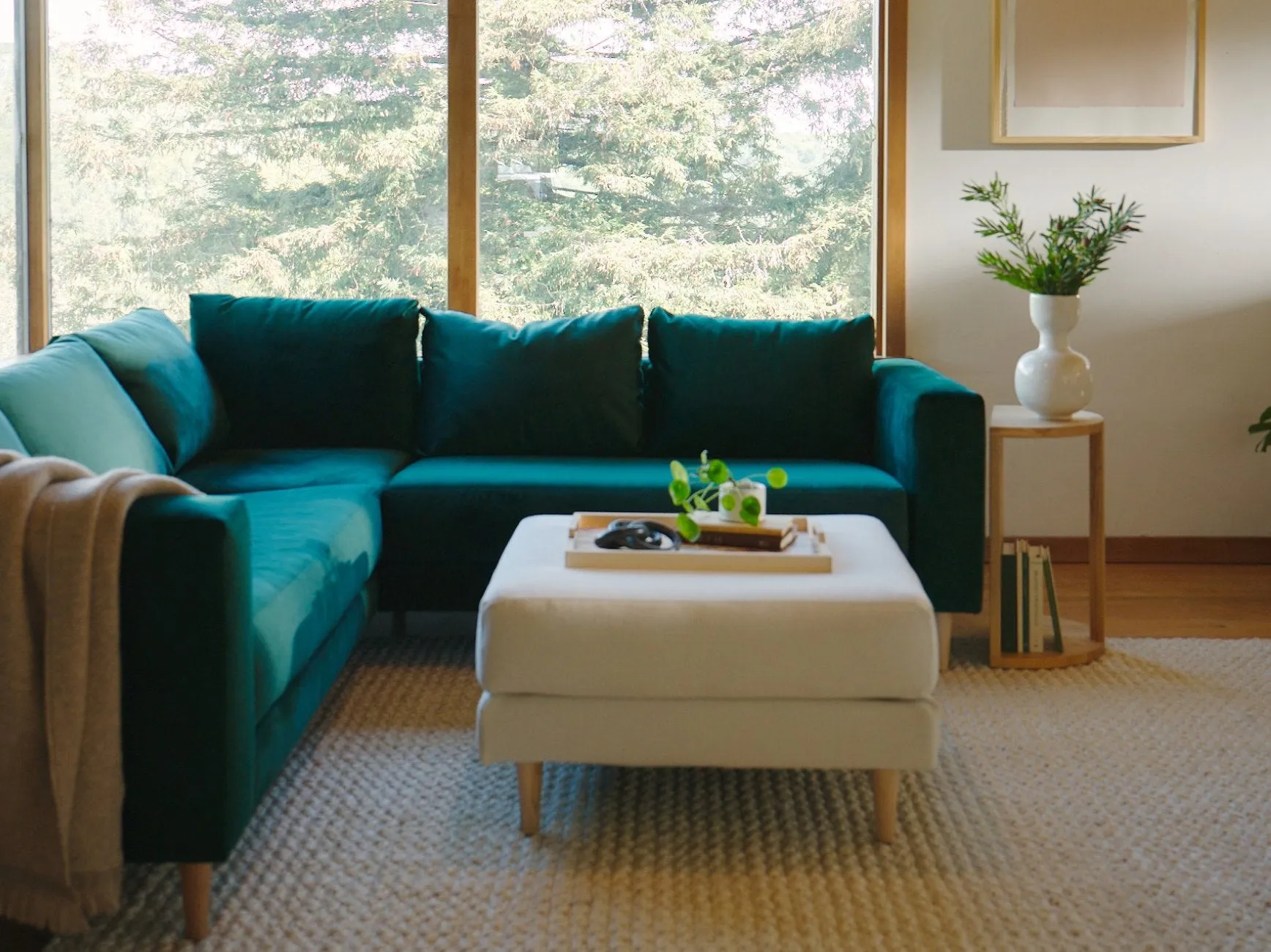 The Essential Corner Sectional (5 Seat) in Upcycled Poly