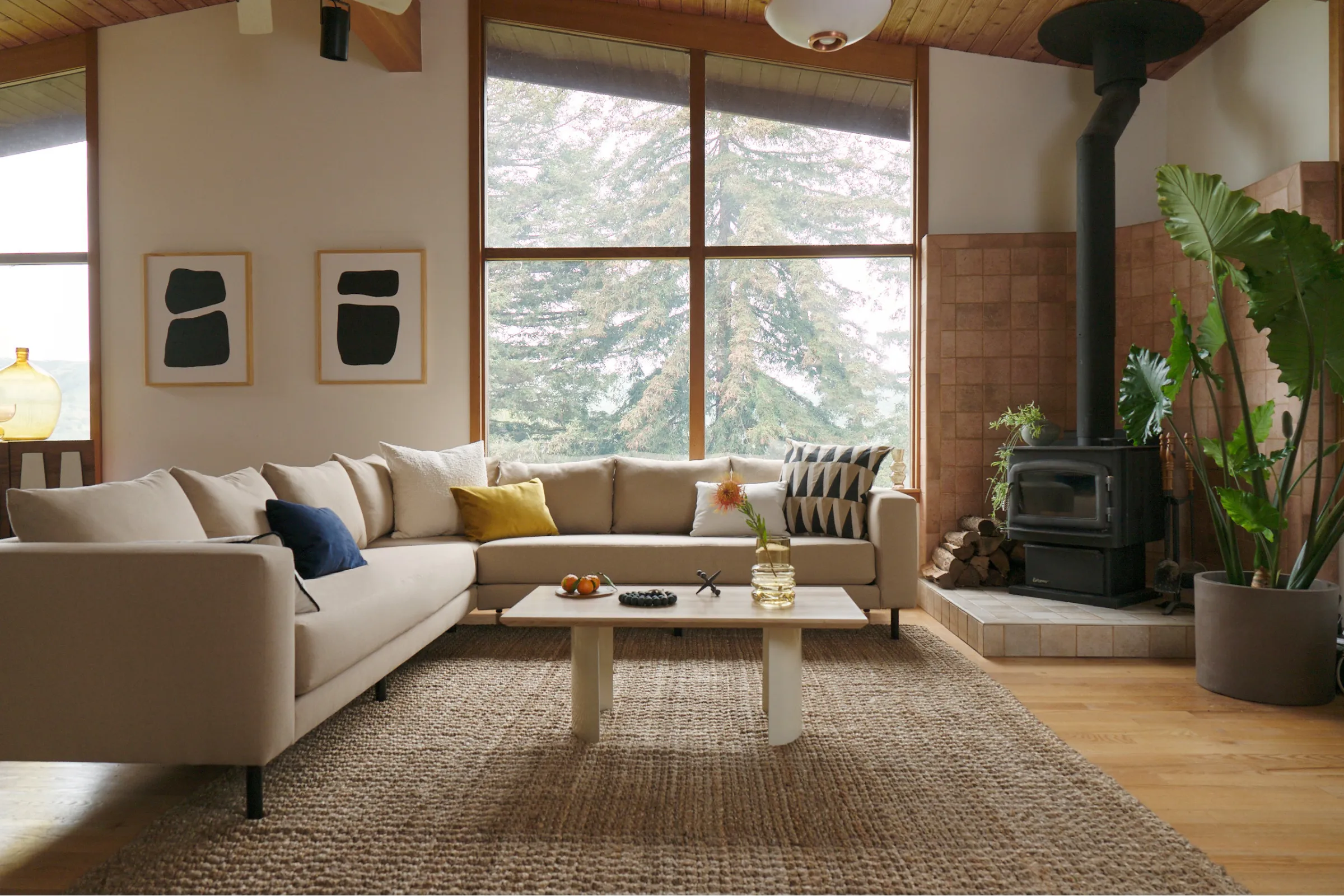The Essential Corner Sectional (5 Seat) in Upcycled Poly