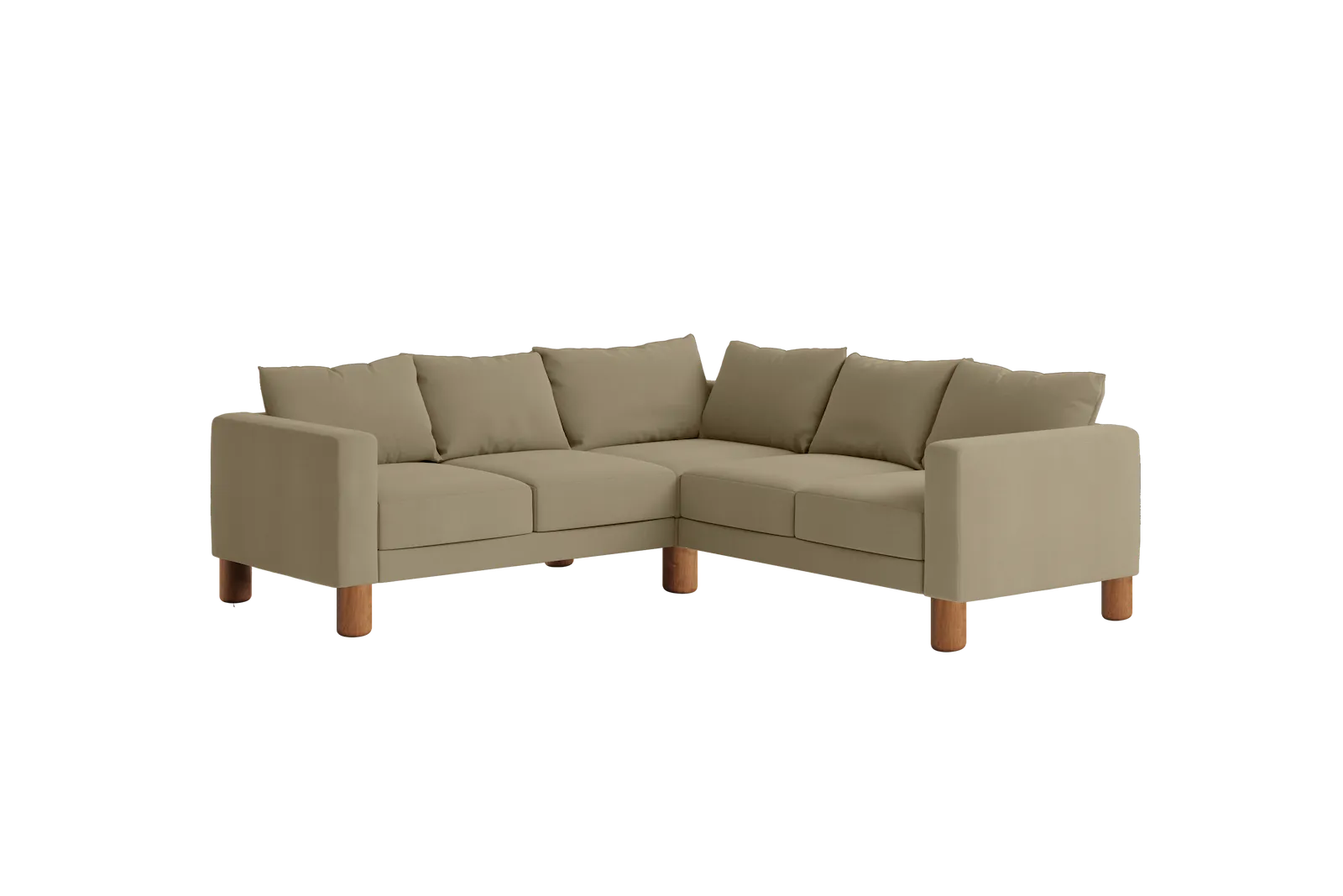 The Essential Corner Sectional (5 Seat) in Upcycled Poly