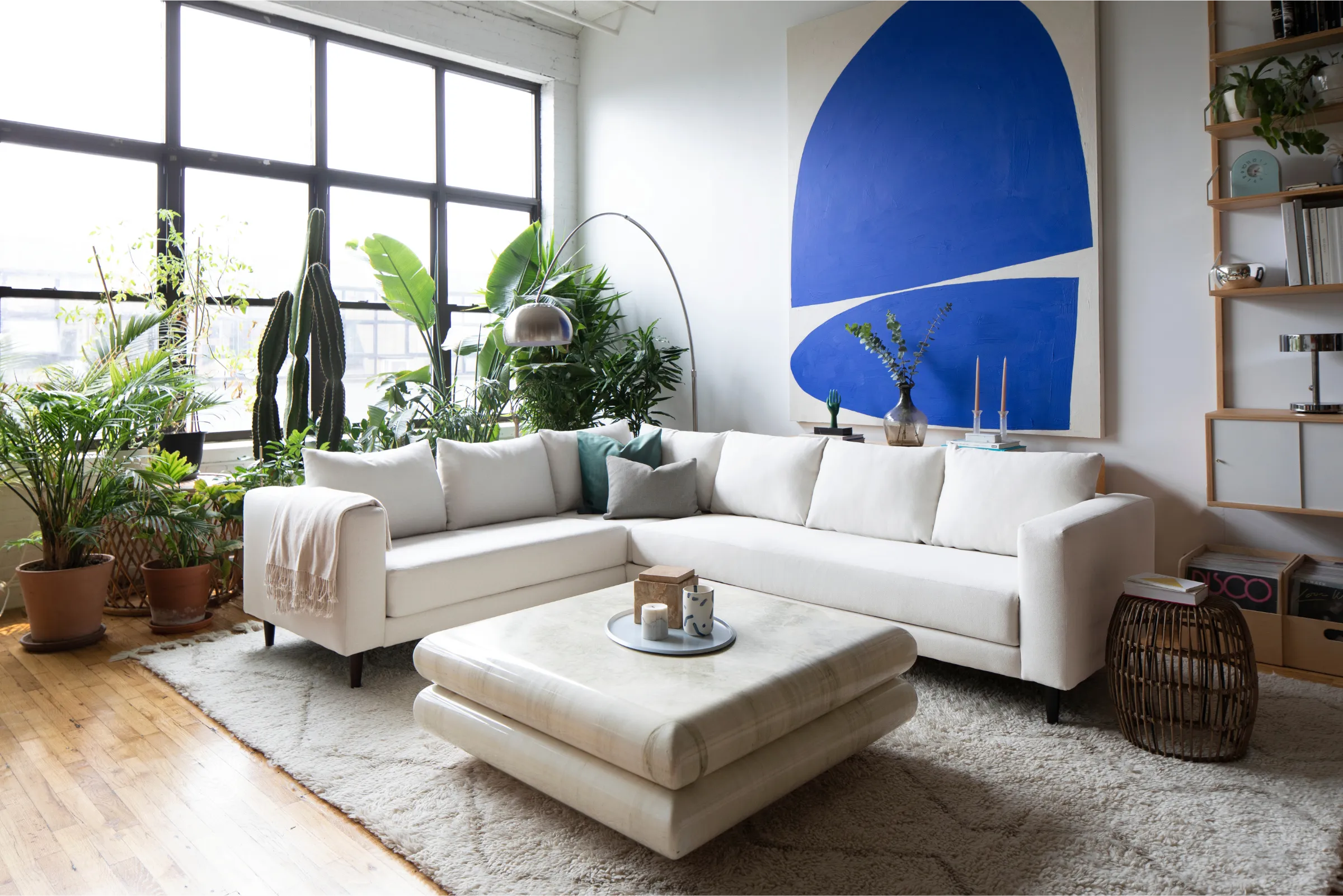 The Essential Corner Sectional (5 Seat) in Upcycled Poly