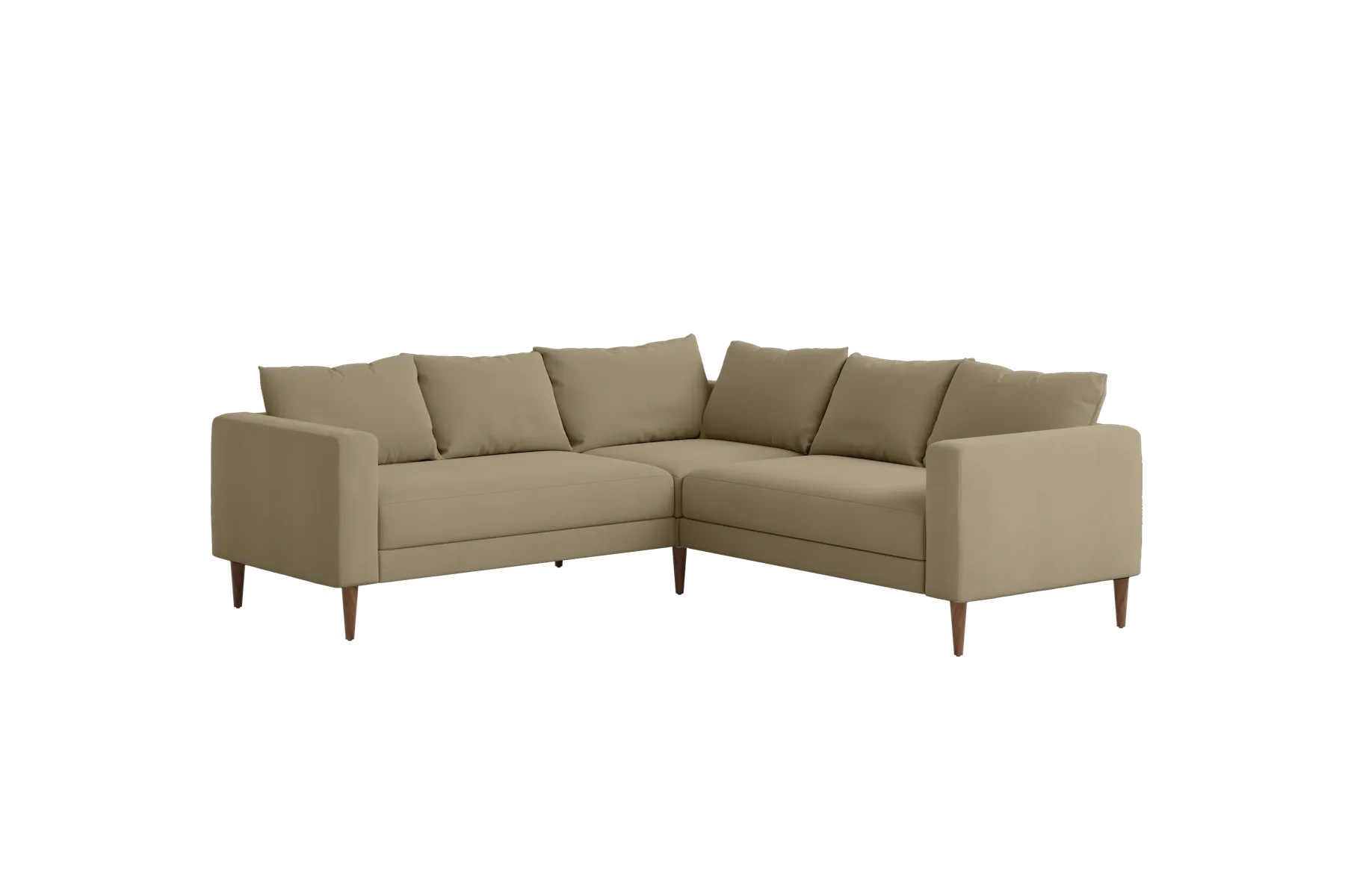 The Essential Corner Sectional (5 Seat) in Upcycled Poly