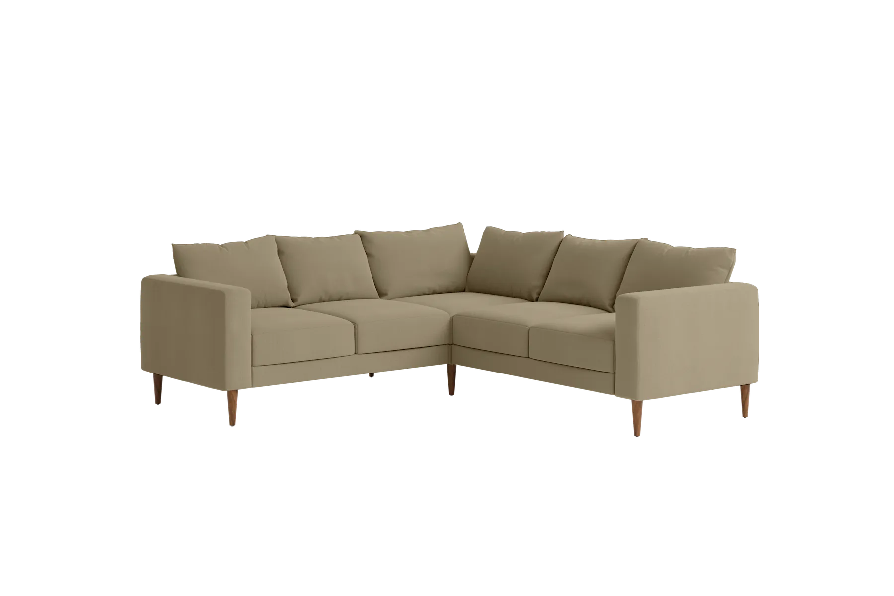 The Essential Corner Sectional (5 Seat) in Upcycled Poly