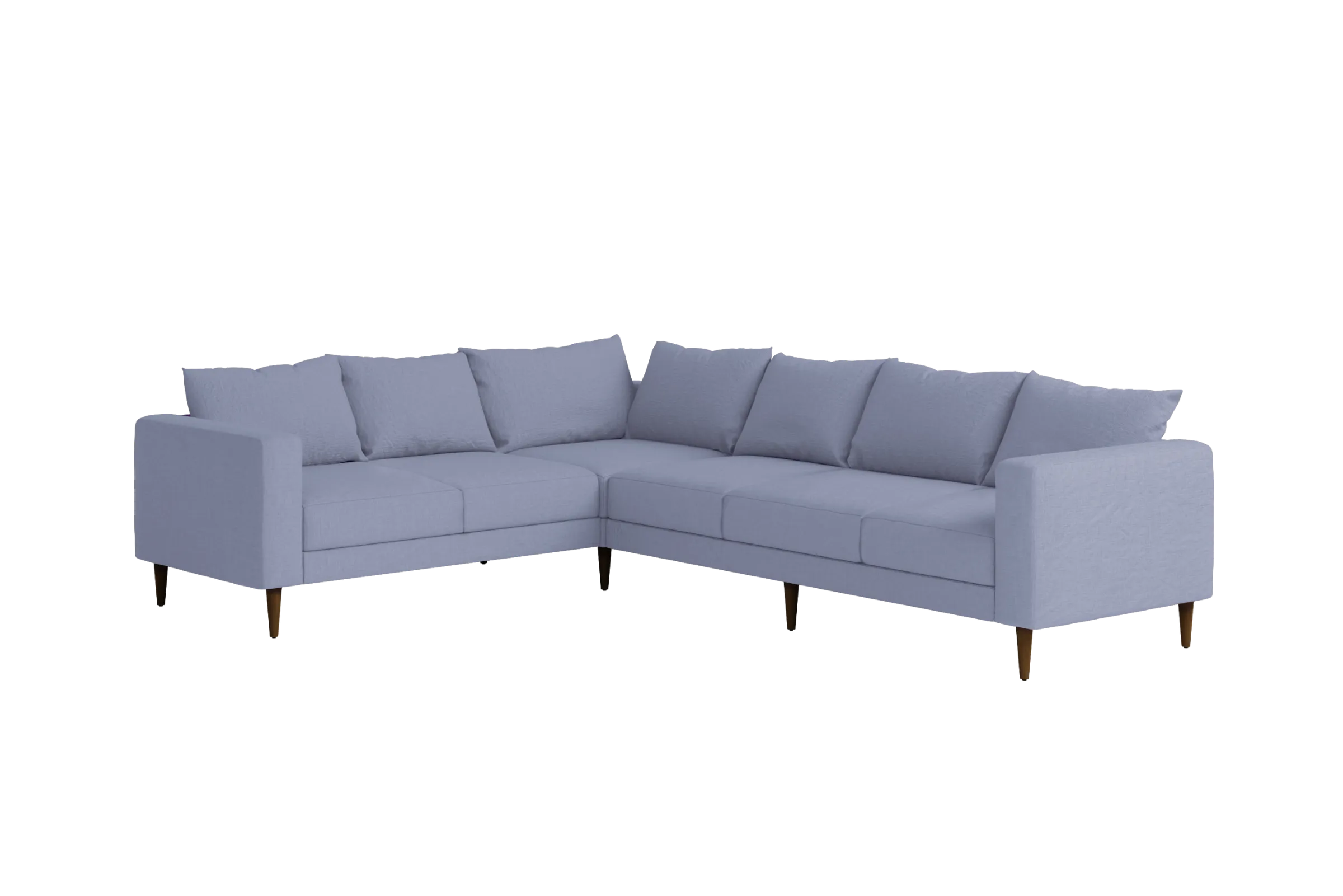 The Essential Corner Sectional (6 Seat) in Hemp