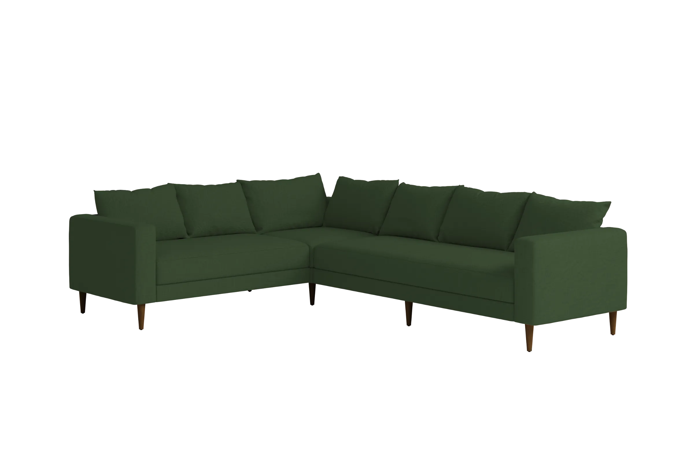 The Essential Corner Sectional (6 Seat) in Hemp