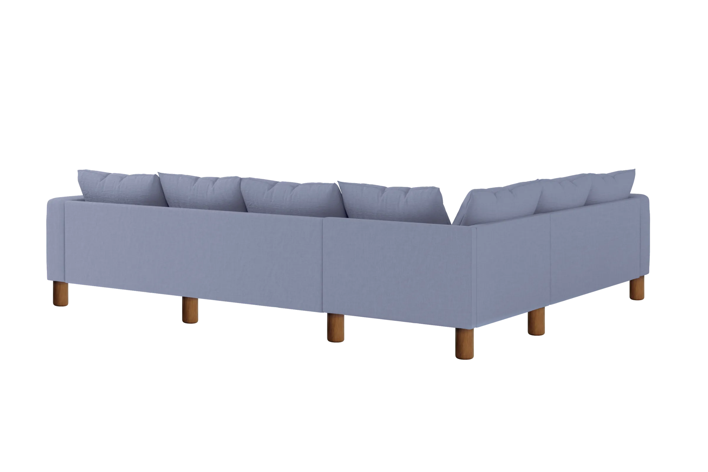 The Essential Corner Sectional (6 Seat) in Hemp
