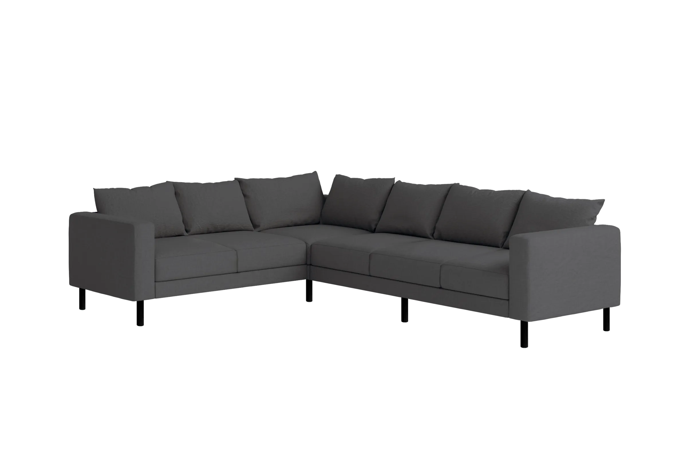 The Essential Corner Sectional (6 Seat) in Hemp