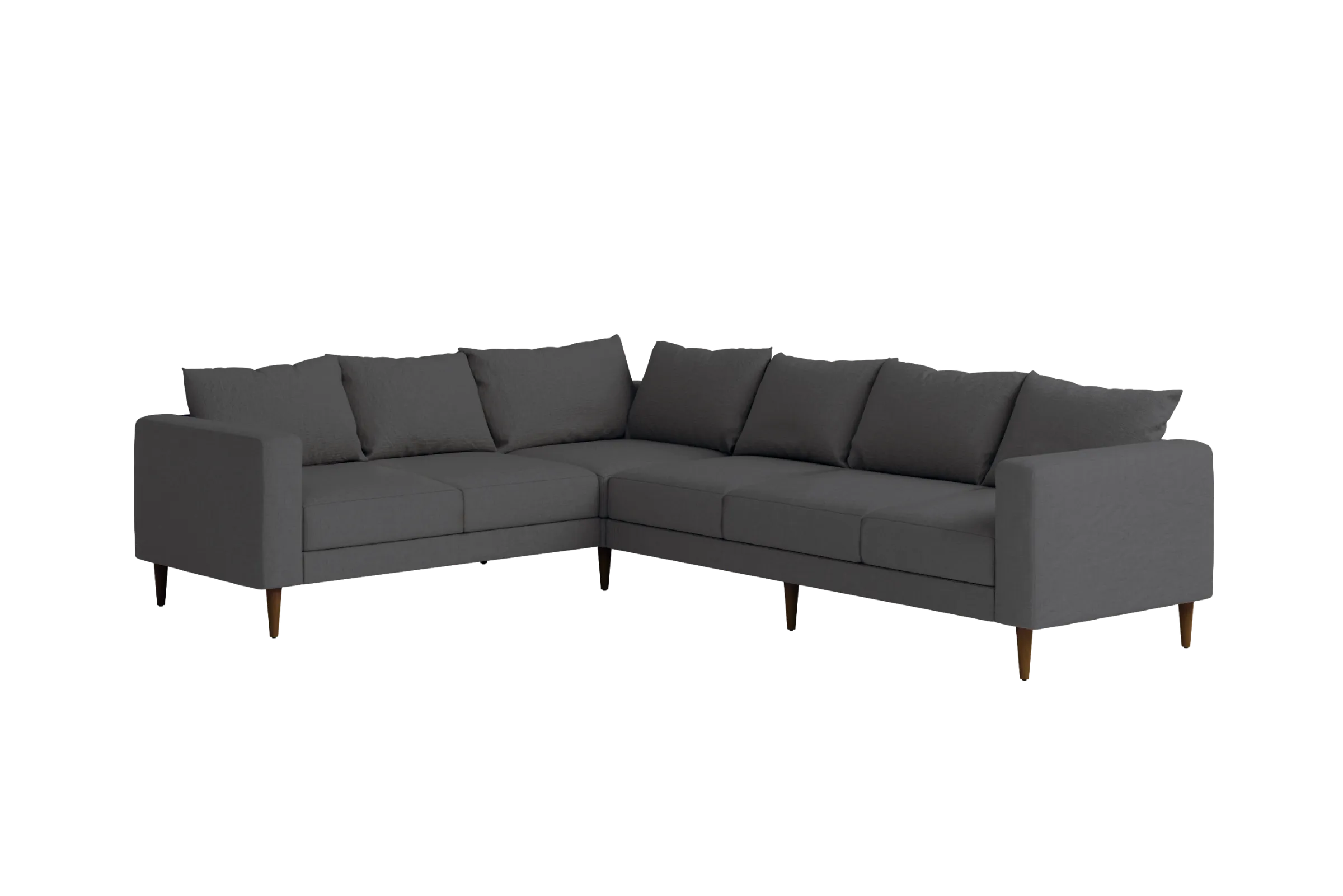 The Essential Corner Sectional (6 Seat) in Hemp