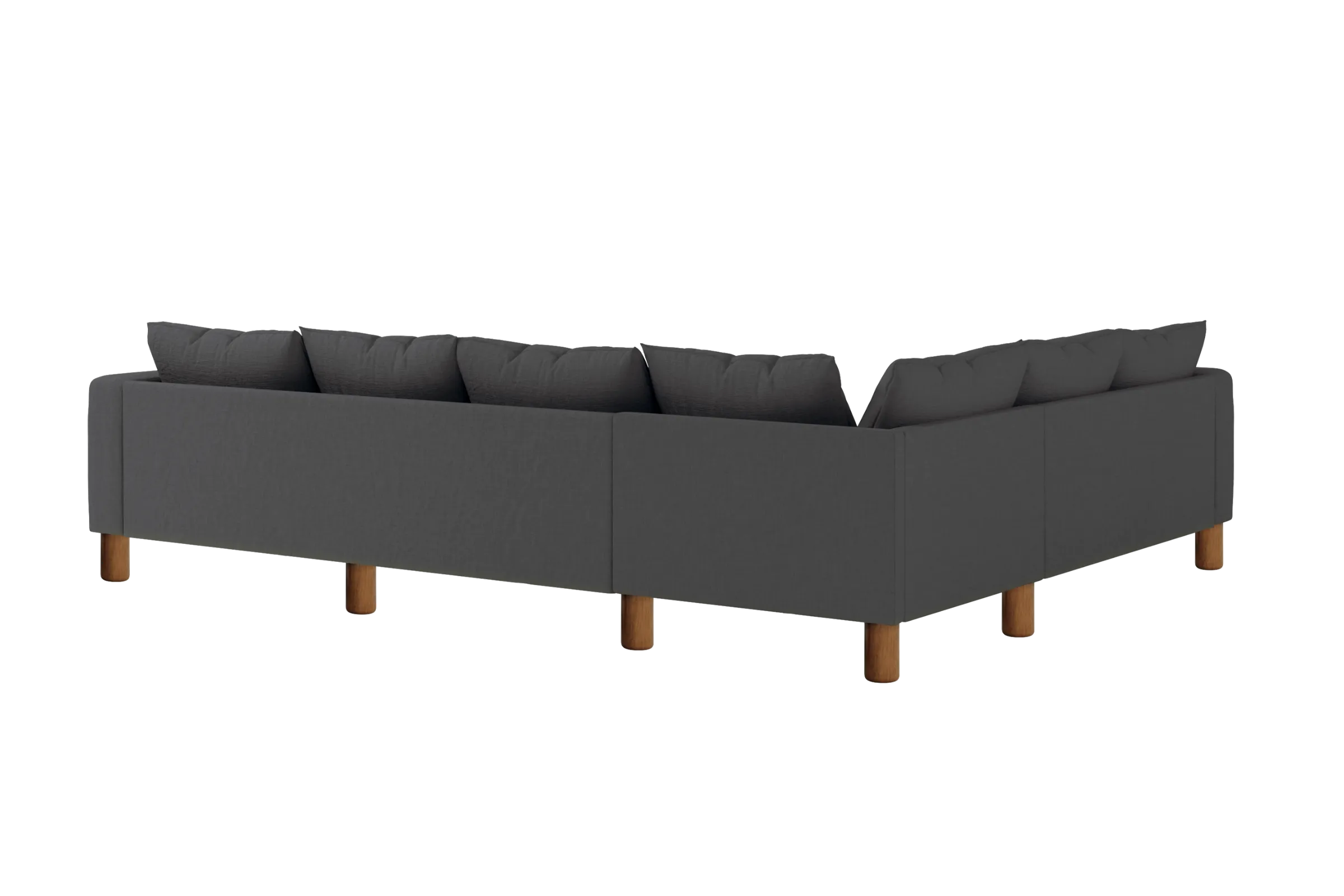 The Essential Corner Sectional (6 Seat) in Hemp