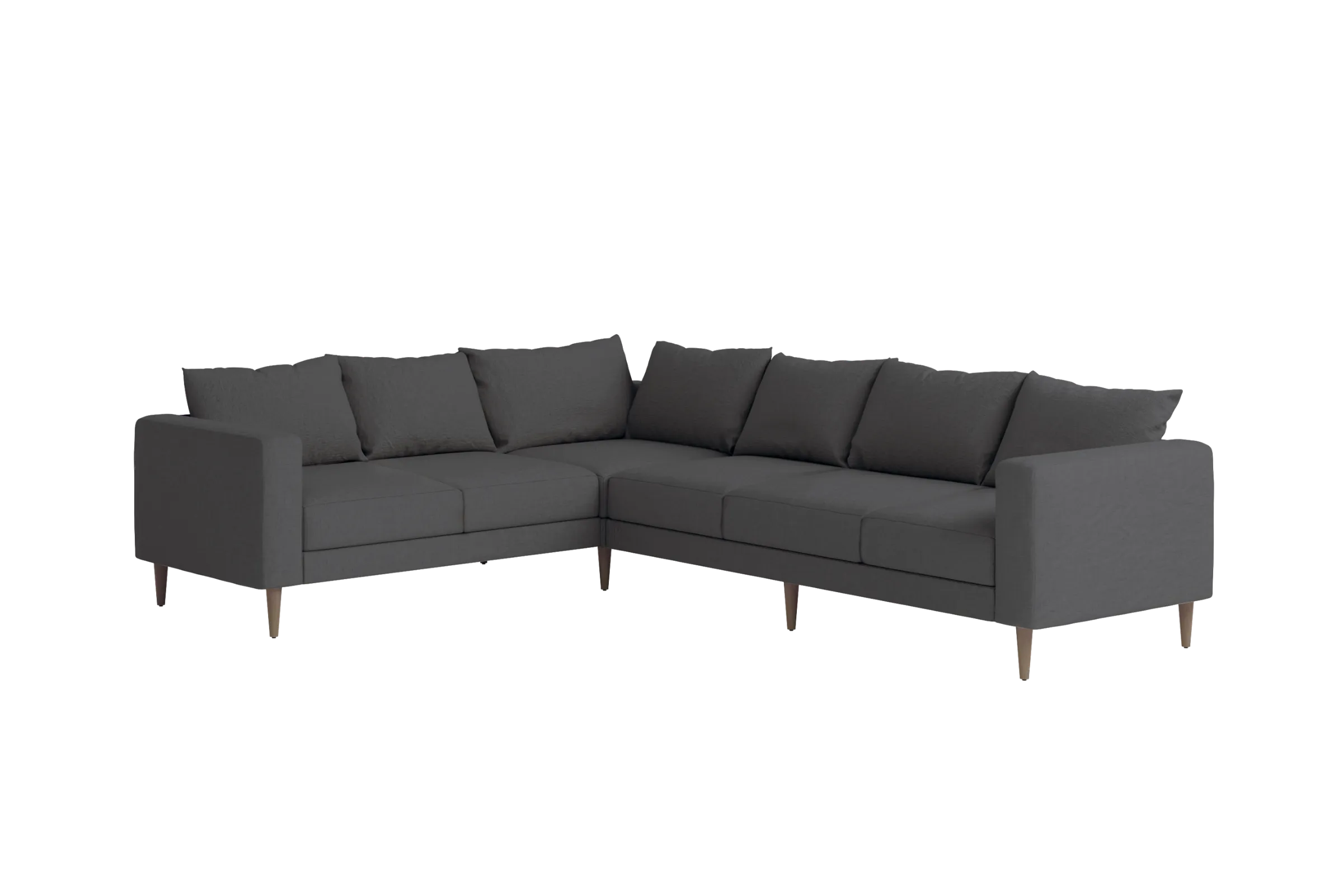 The Essential Corner Sectional (6 Seat) in Hemp