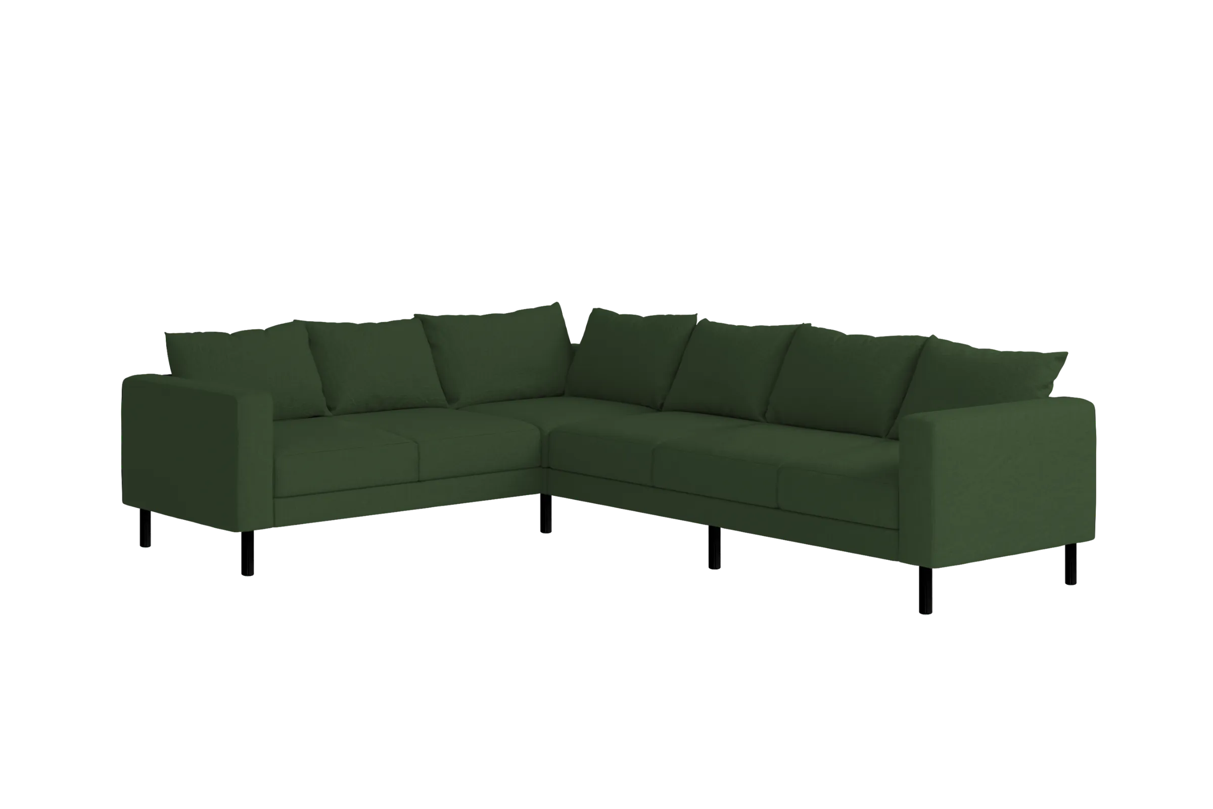 The Essential Corner Sectional (6 Seat) in Hemp