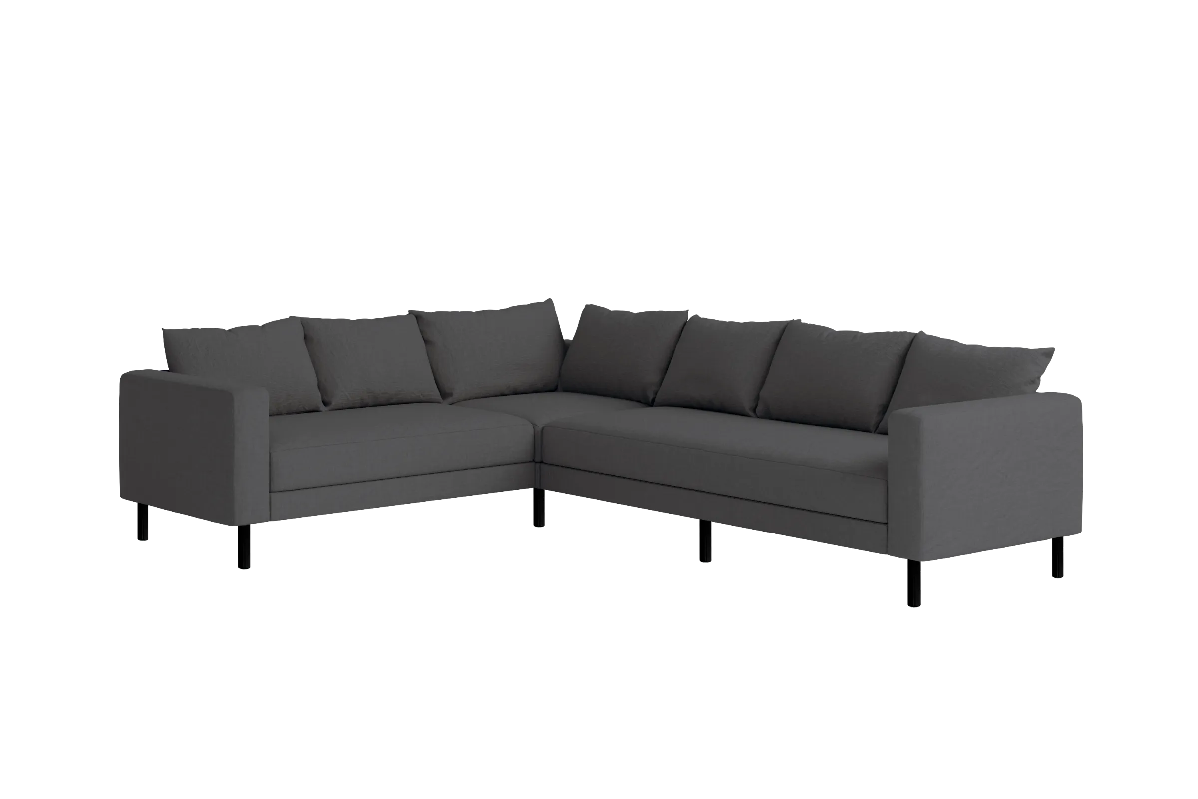 The Essential Corner Sectional (6 Seat) in Hemp
