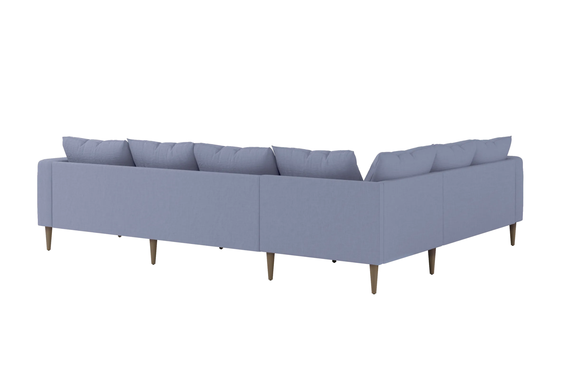 The Essential Corner Sectional (6 Seat) in Hemp