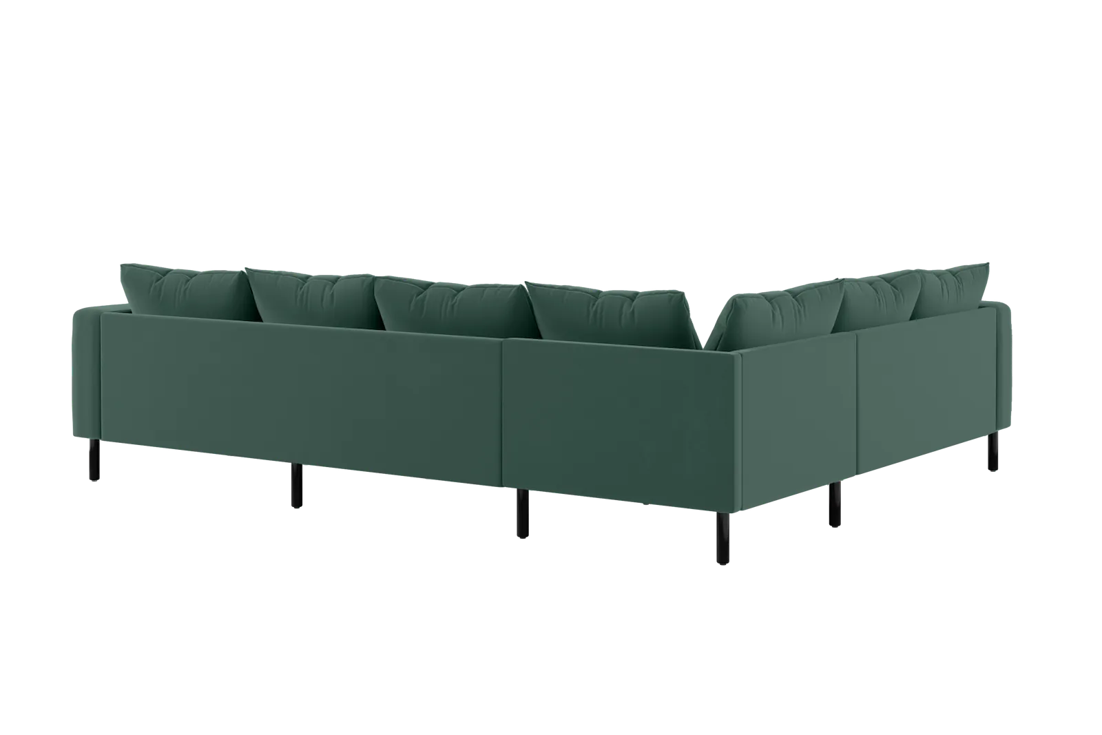 The Essential Corner Sectional (6 Seat) in Recycled Velvet