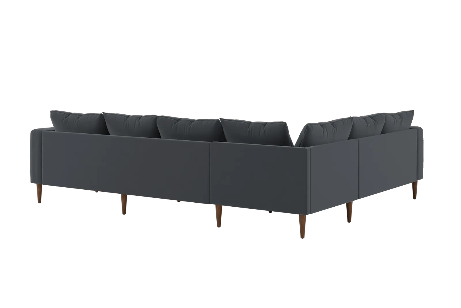 The Essential Corner Sectional (6 Seat) in Recycled Velvet