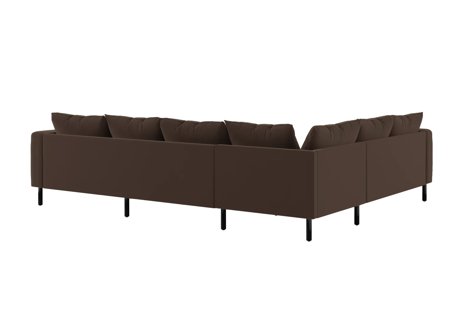The Essential Corner Sectional (6 Seat) in Recycled Velvet