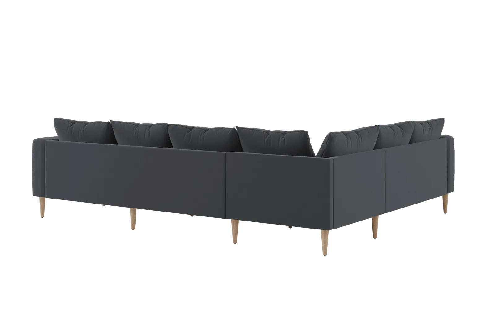 The Essential Corner Sectional (6 Seat) in Recycled Velvet