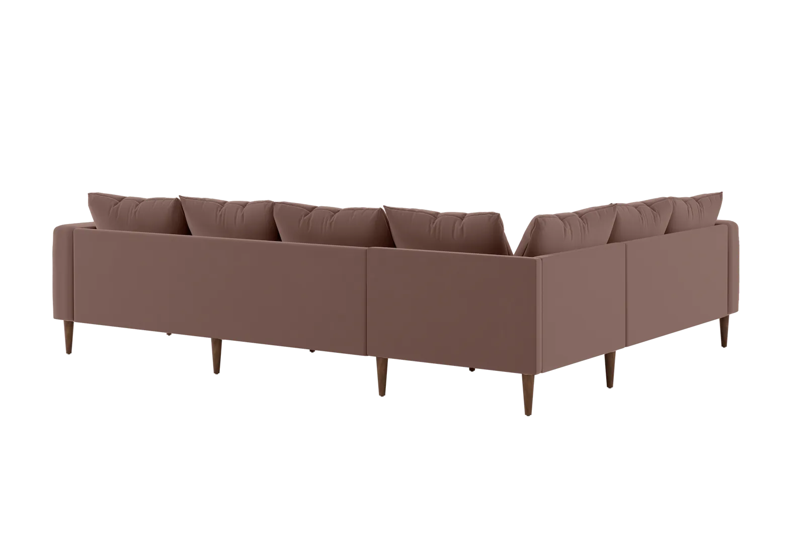 The Essential Corner Sectional (6 Seat) in Recycled Velvet