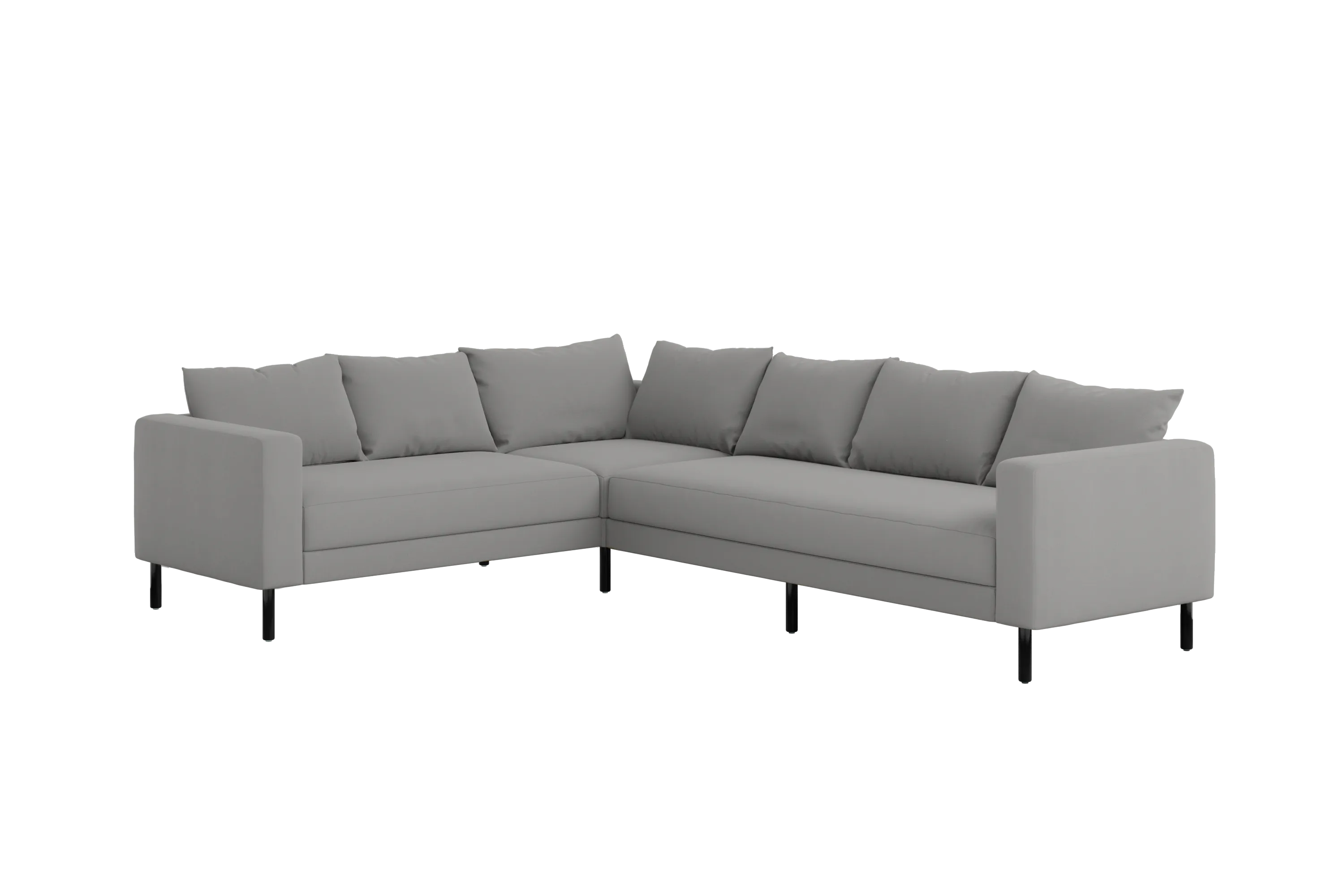 The Essential Corner Sectional (6 Seat) in Recycled Velvet