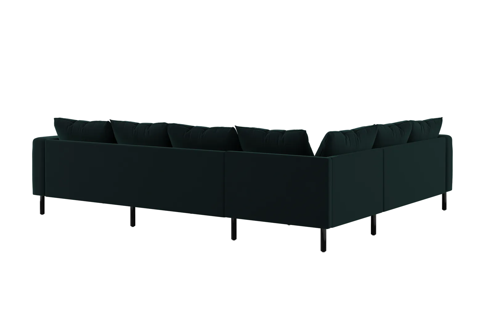The Essential Corner Sectional (6 Seat) in Recycled Velvet