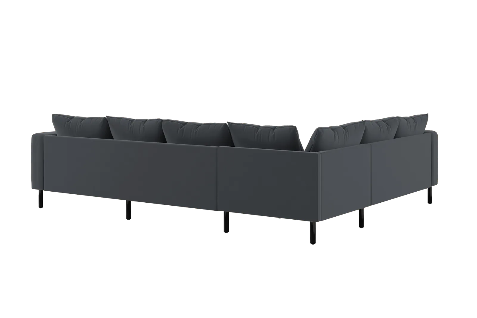 The Essential Corner Sectional (6 Seat) in Recycled Velvet