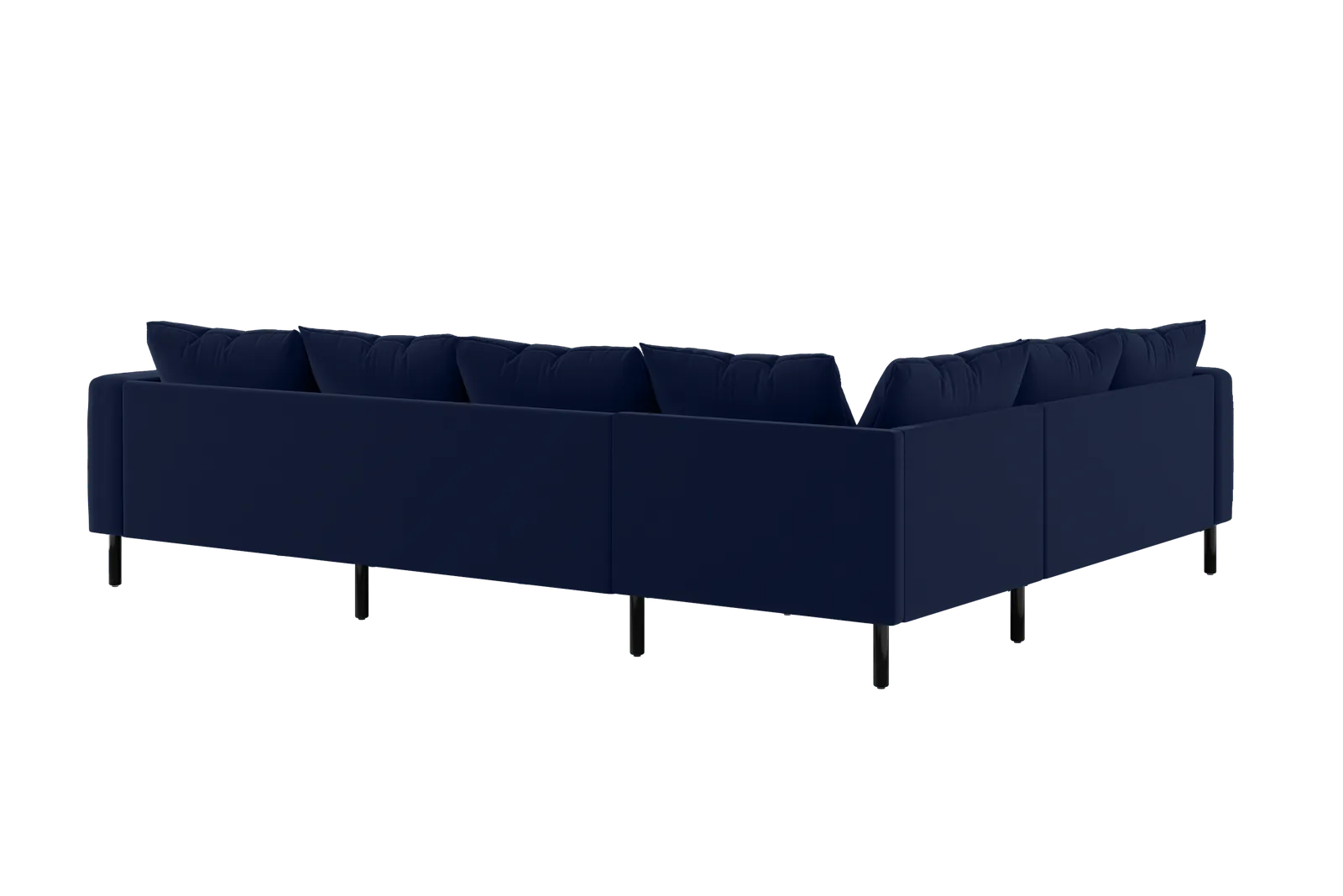 The Essential Corner Sectional (6 Seat) in Recycled Velvet